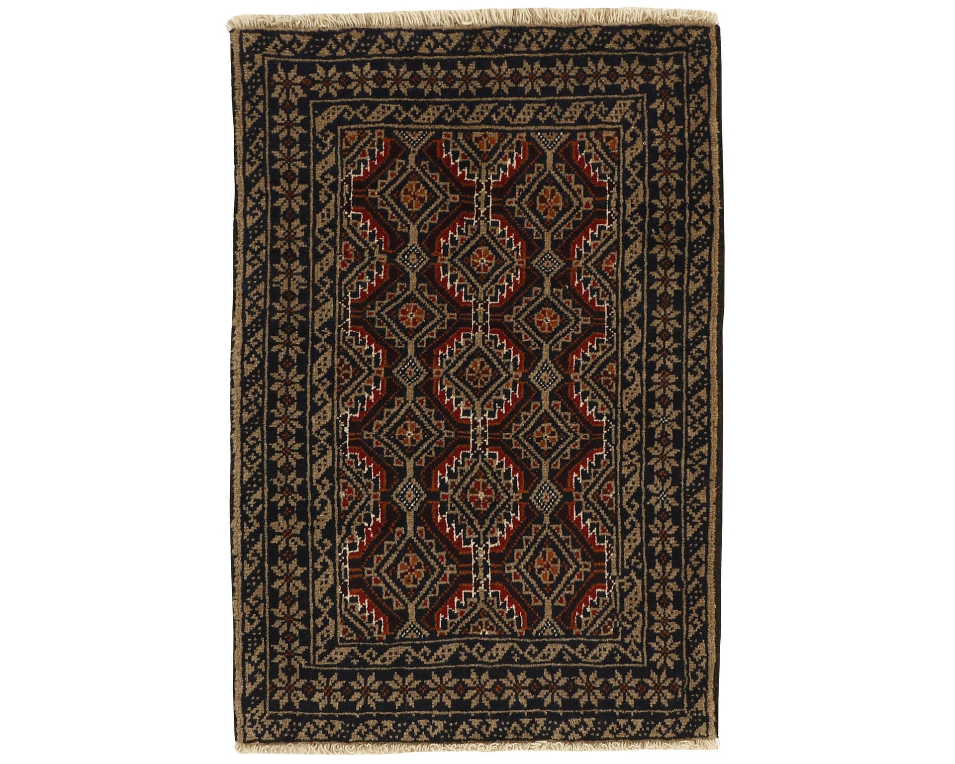 Balutch orientalisk matta 82 x 121 cm
