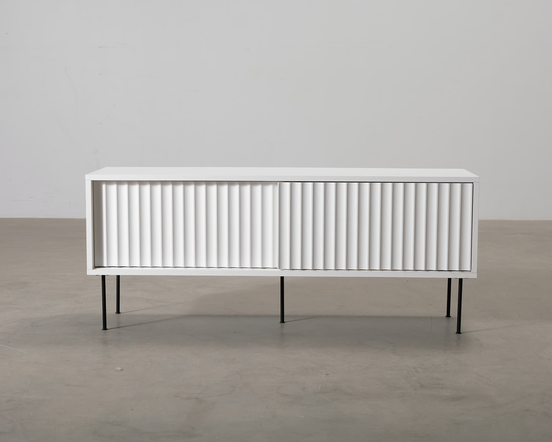 FeelDesign Flow TV-bänk vit
