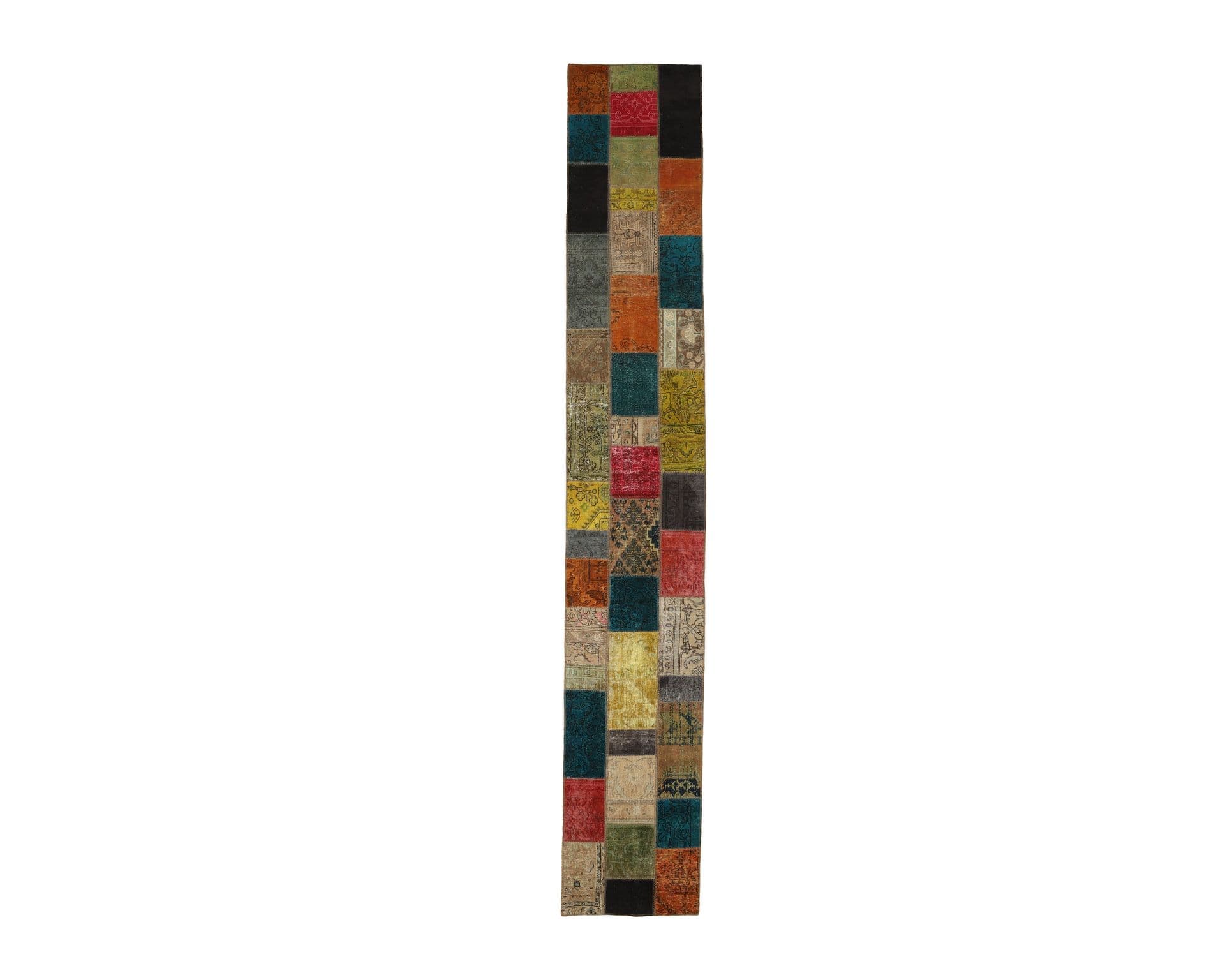 Vintage Patchwork orientalisk matta 80 x 505 cm