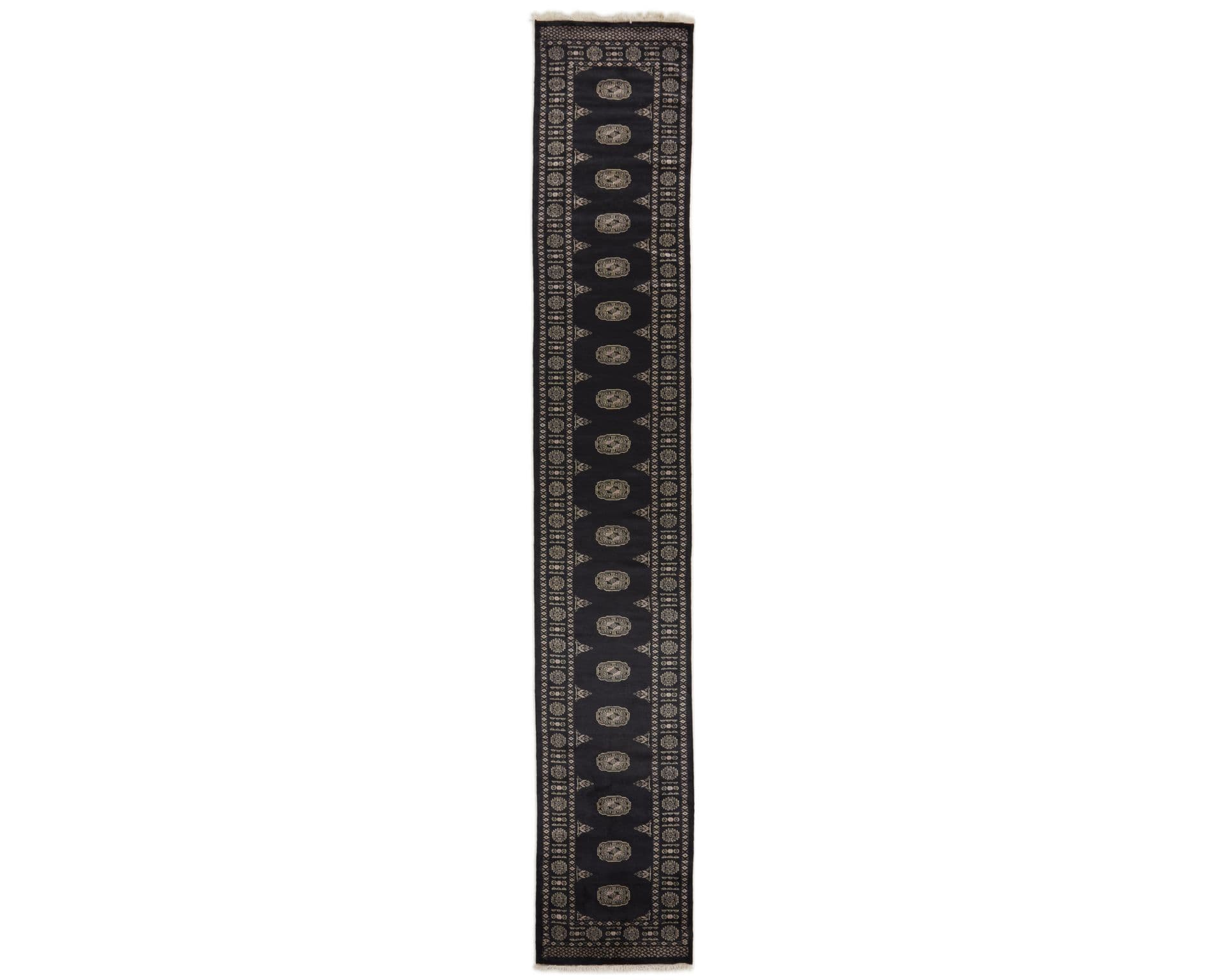 Pakistan handknotted orientalisk matta 80 x 481 cm