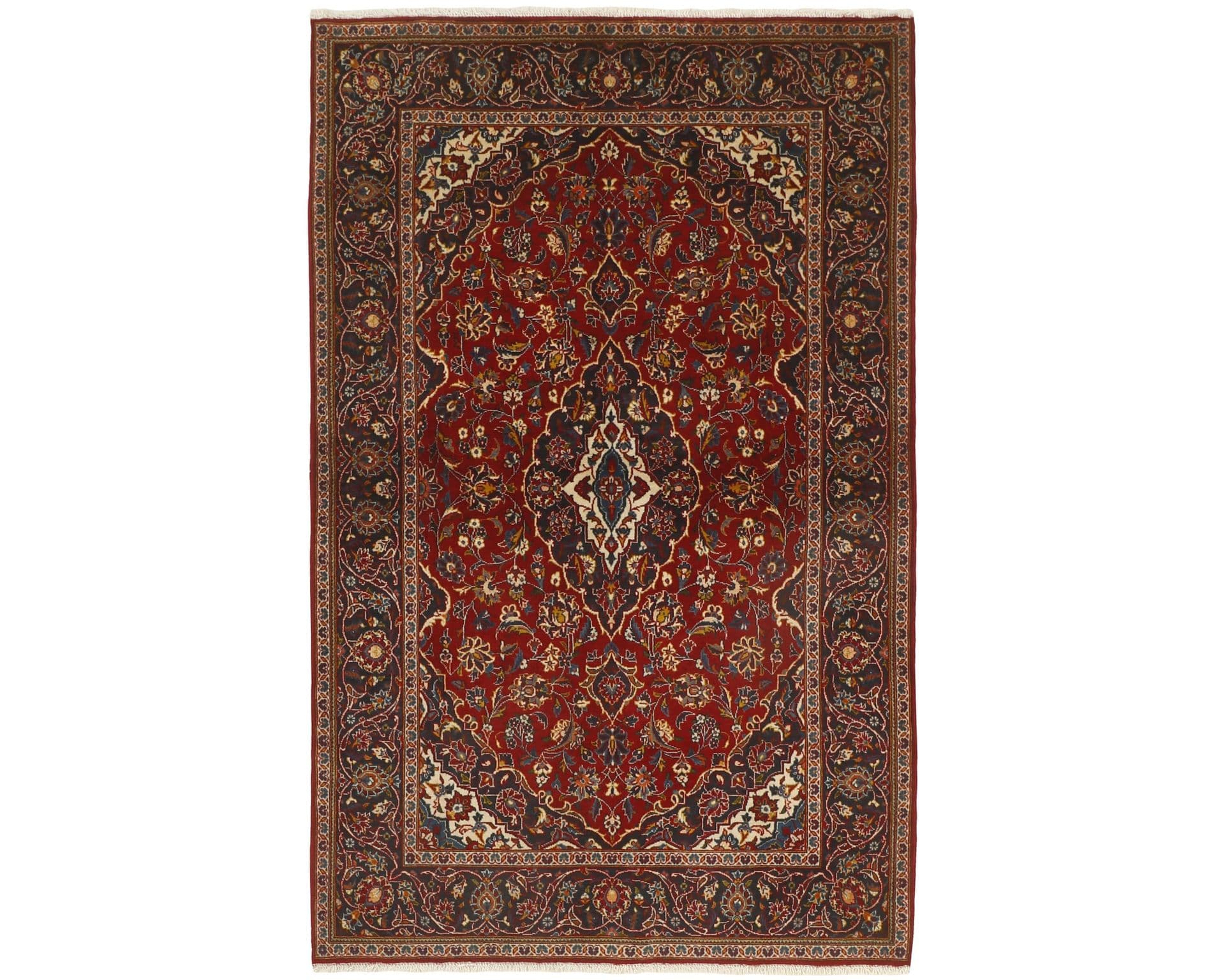 Keshan orientalisk matta 141 x 226 cm