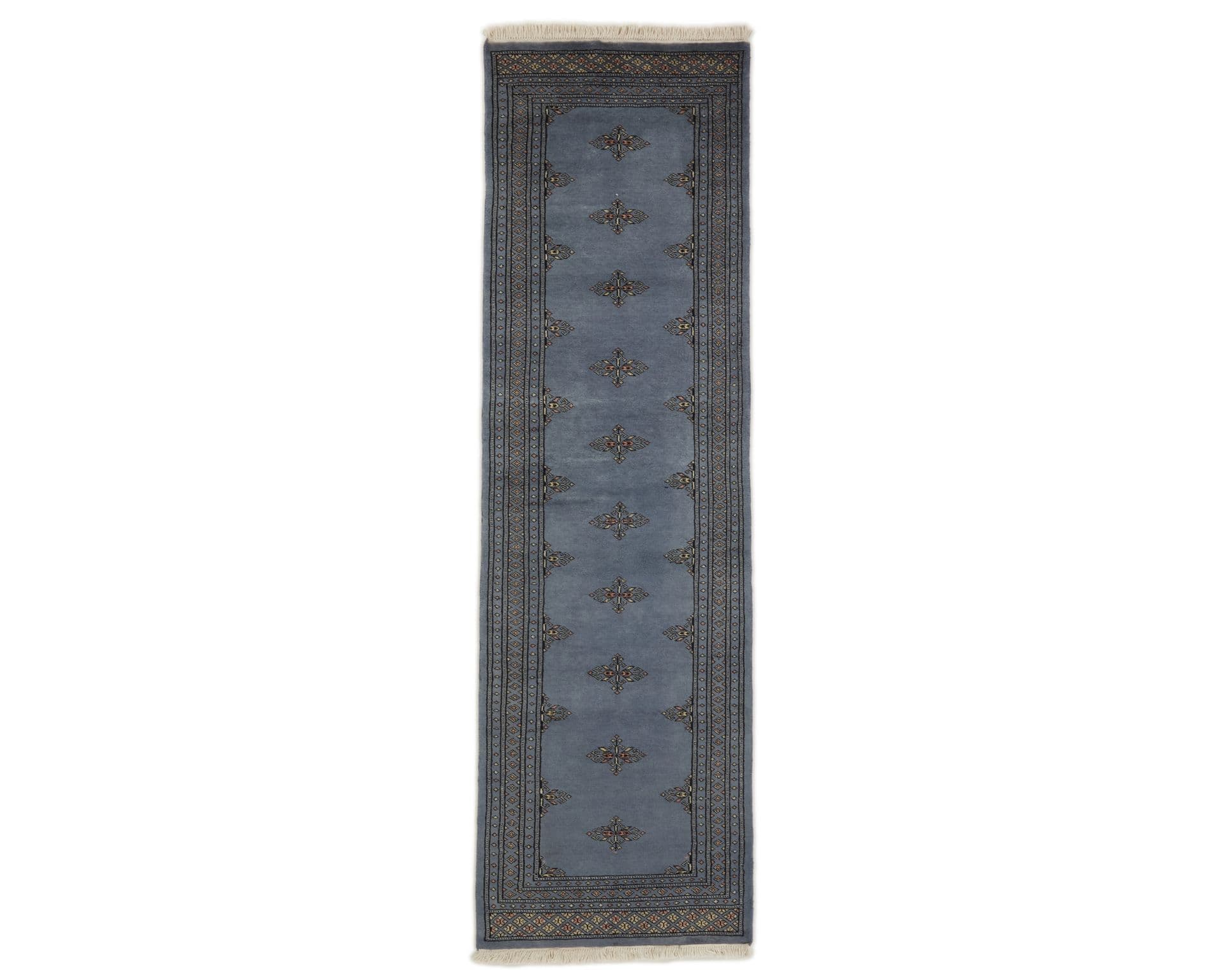 Pakistan handknotted orientalisk matta 76 x 254 cm