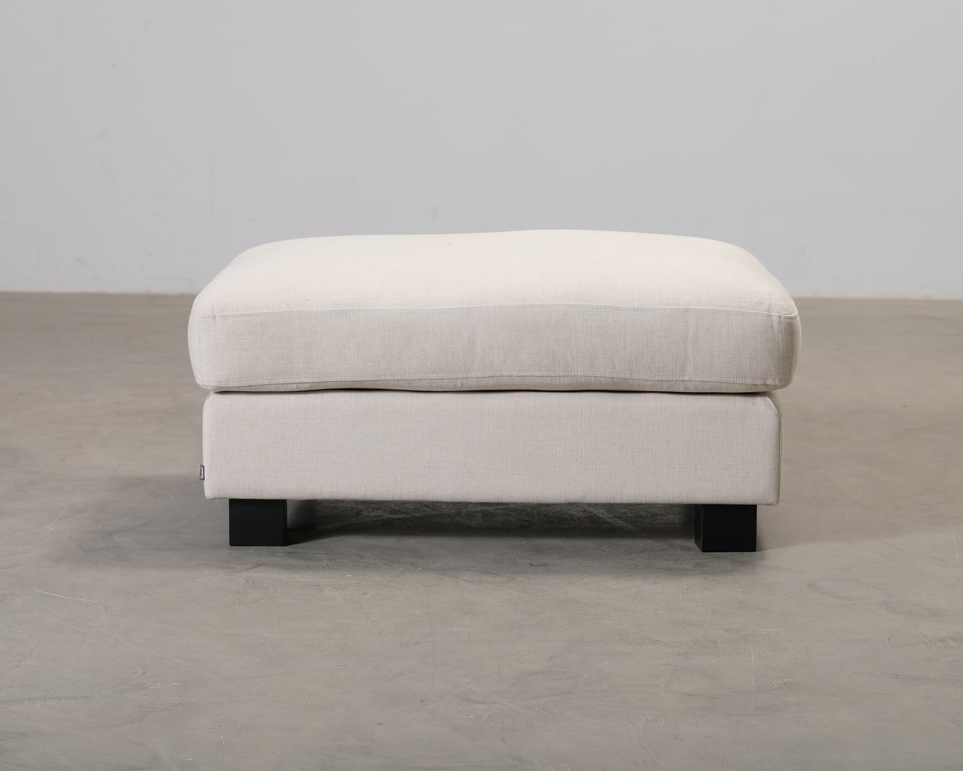 Sweef Valen fotpall ljusbeige