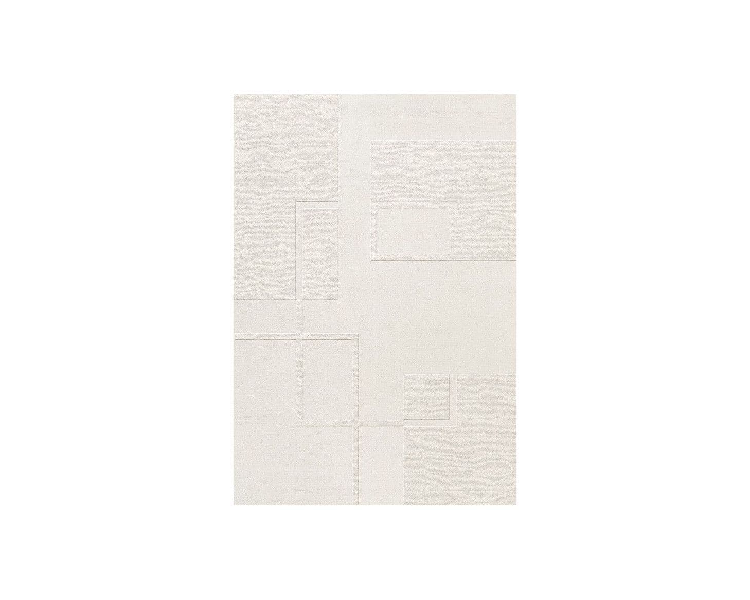 Layered Swedish Grace ullmatta 250 x 350 cm naturvit