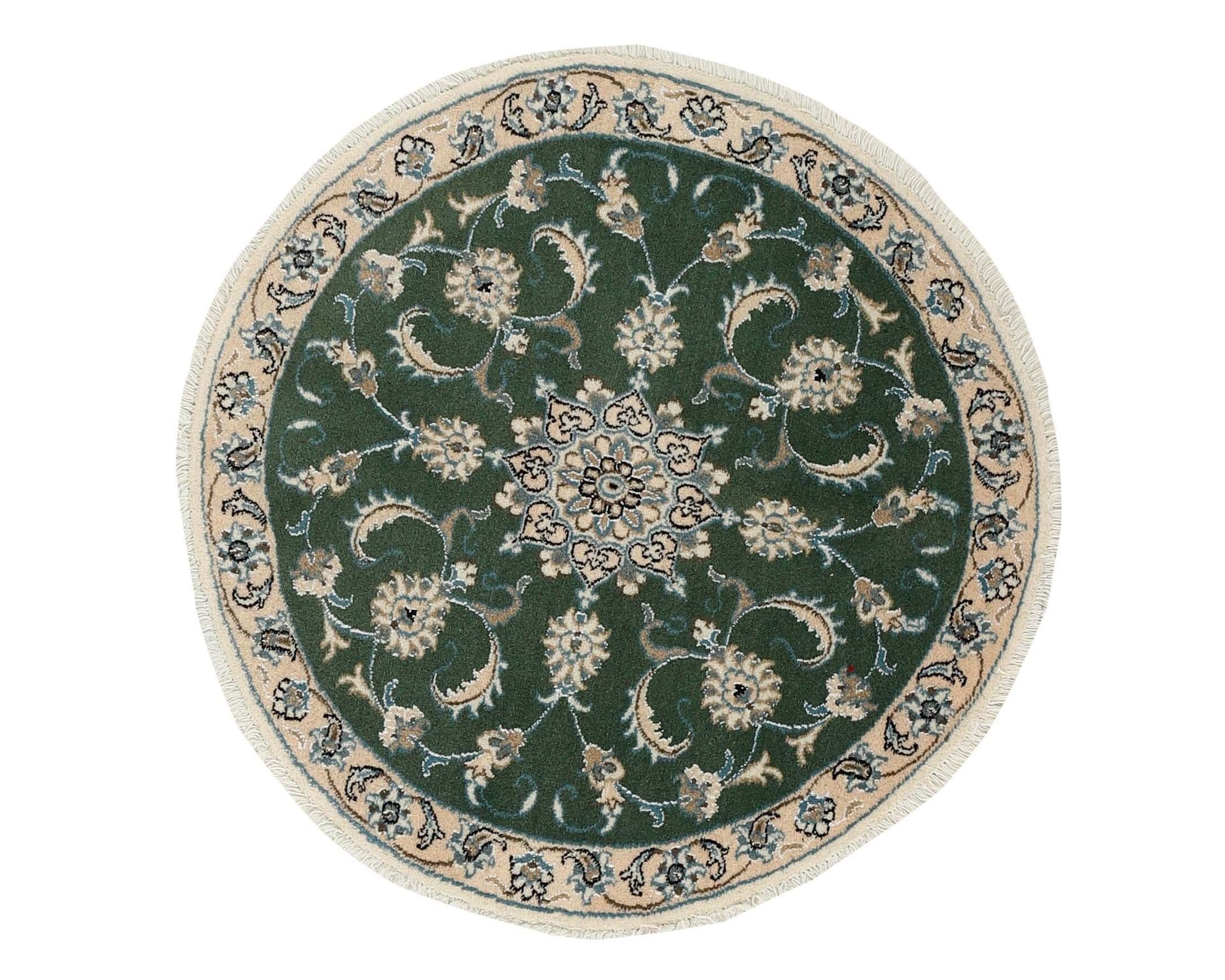 Nain Kashmar orientalisk matta ø 100 cm