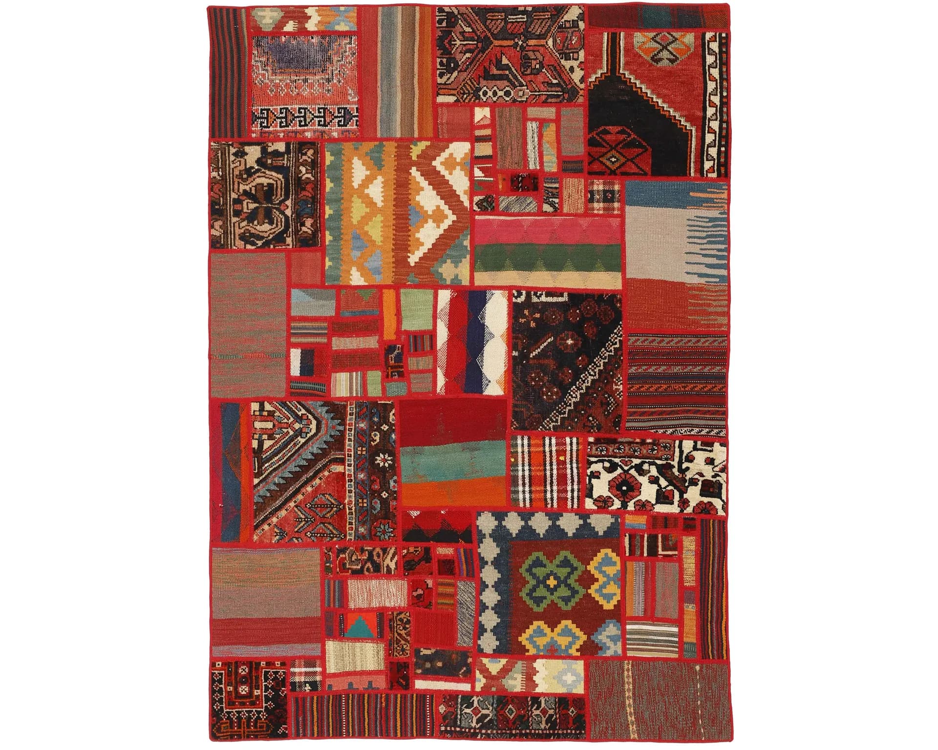 Tekkeh Kelim orientalisk matta 140 x 200 cm