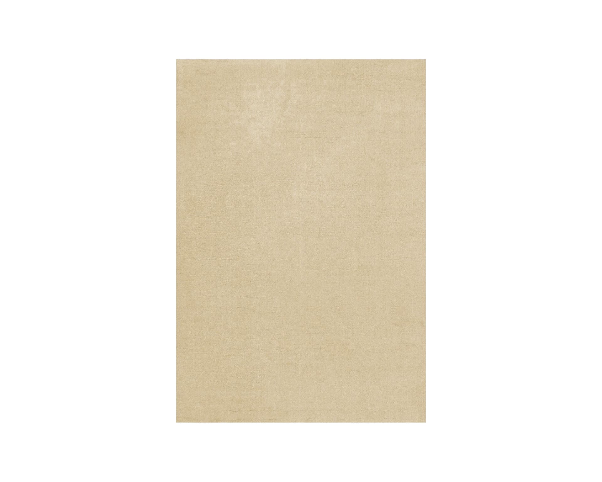 Layered Solid Wool matta 200 x 300 cm Soft Yellow