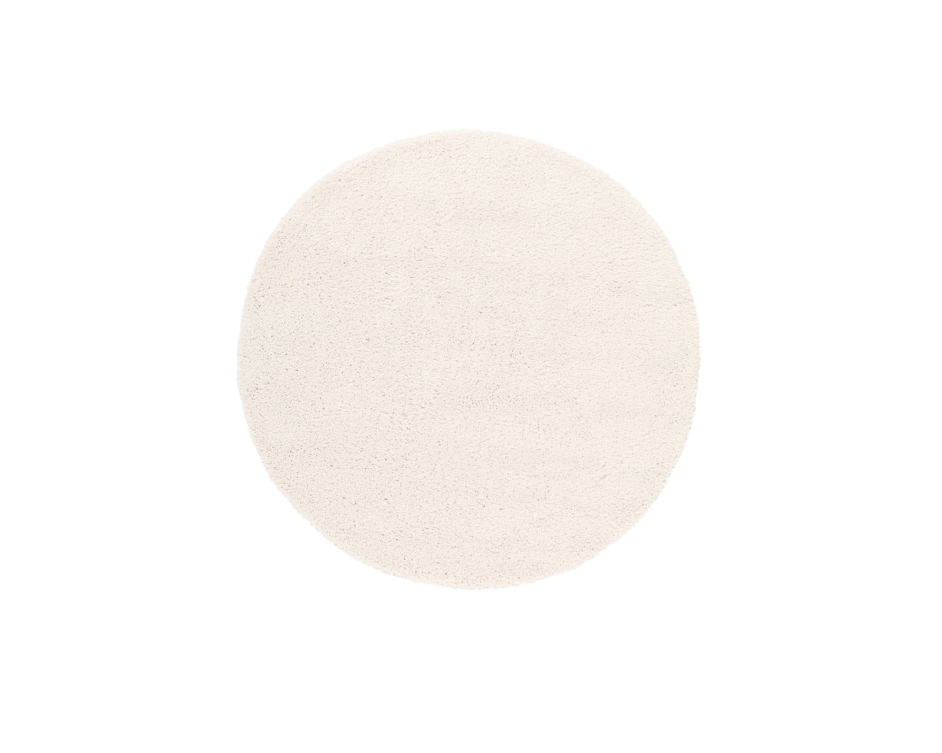 Rugvista Essential Comfy ryamatta ø 250 cm vit