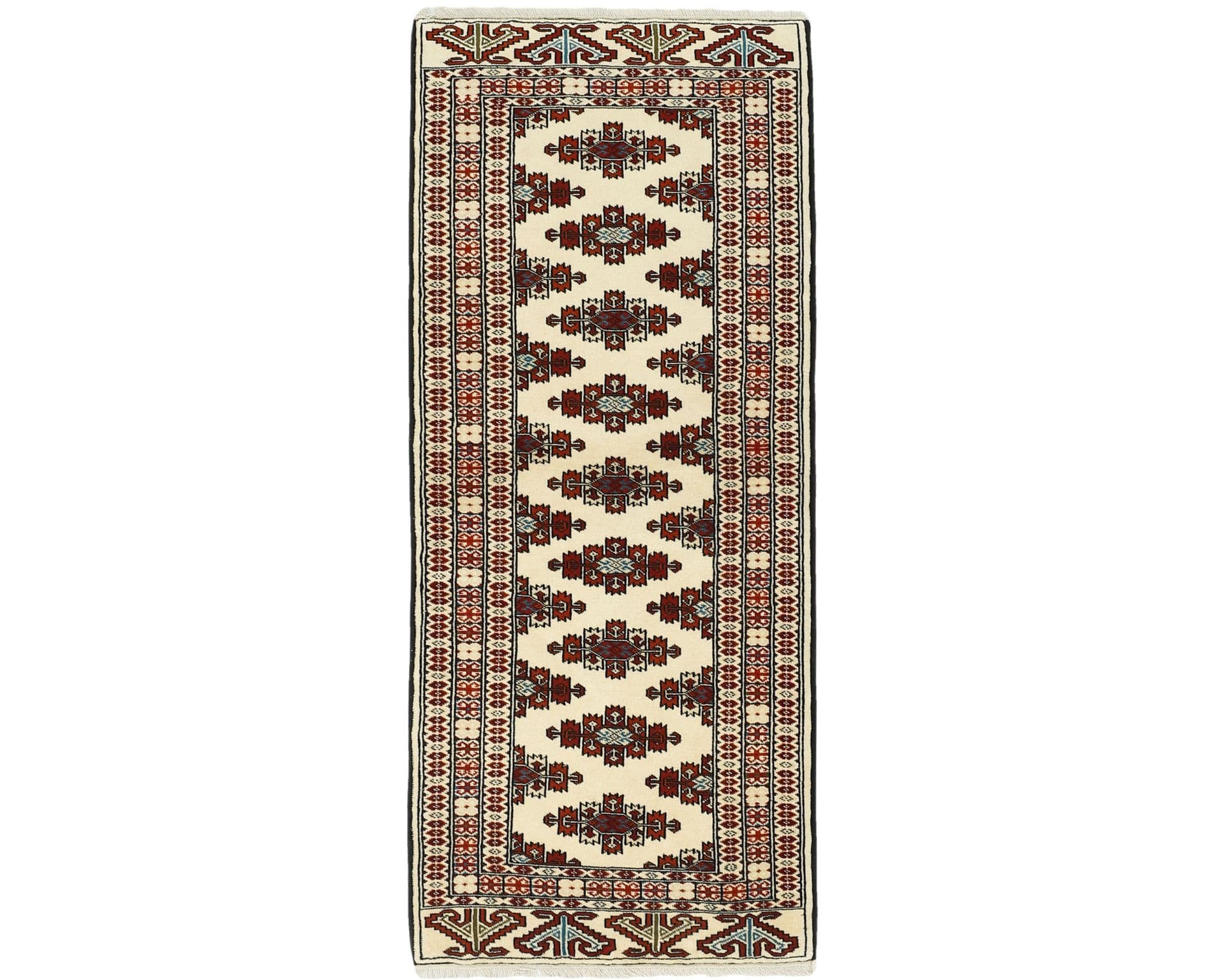 Torkaman Fine orientalisk matta 87 x 202 cm