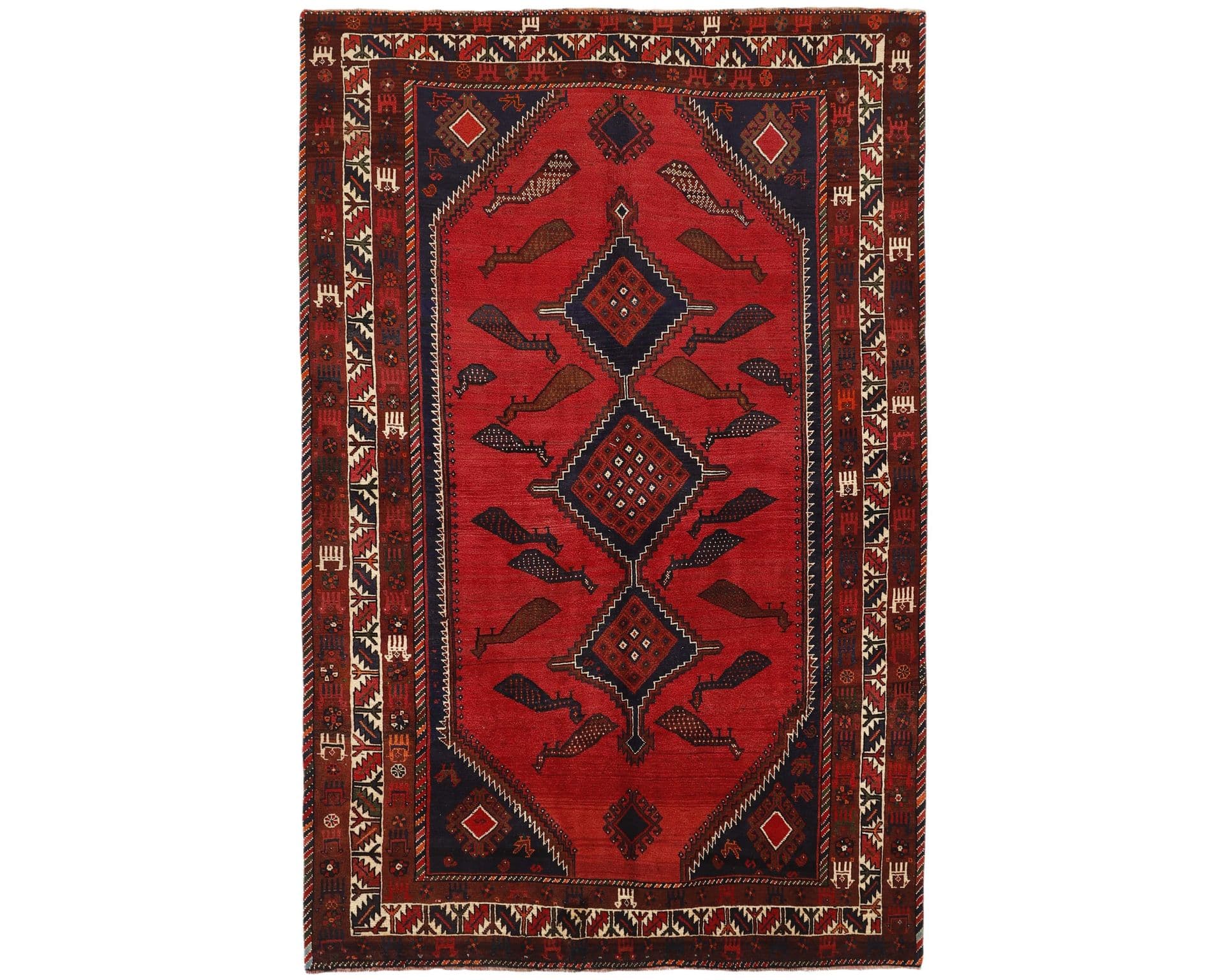 Shiraz orientalisk matta 203 x 304 cm