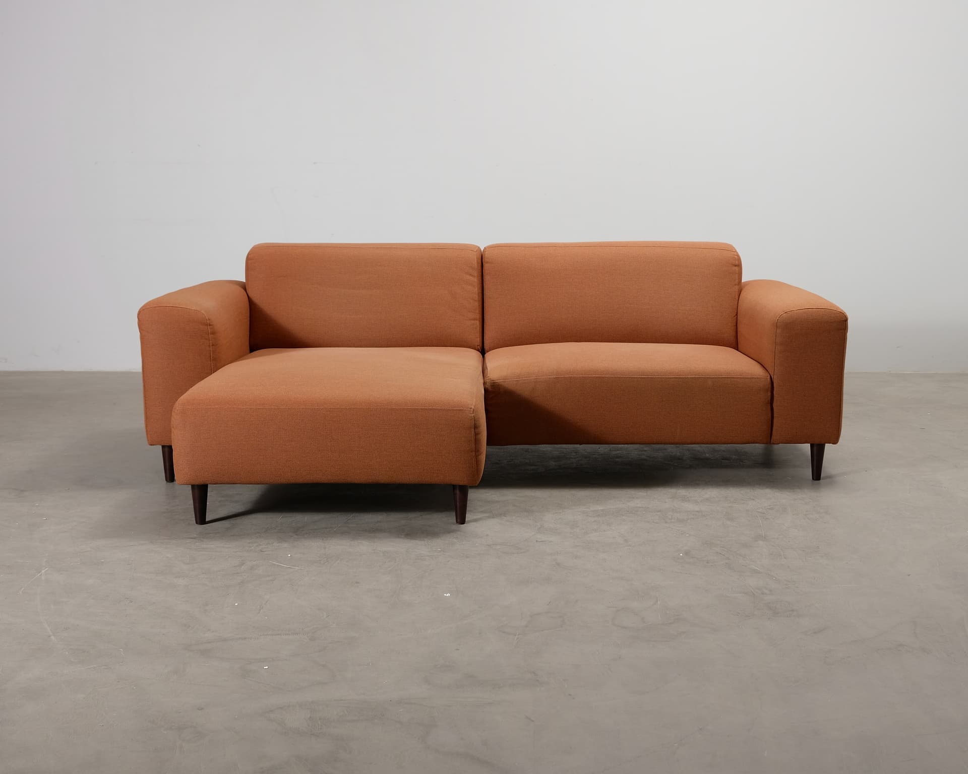 Finsoffat Aurora 3-sits divansoffa orange