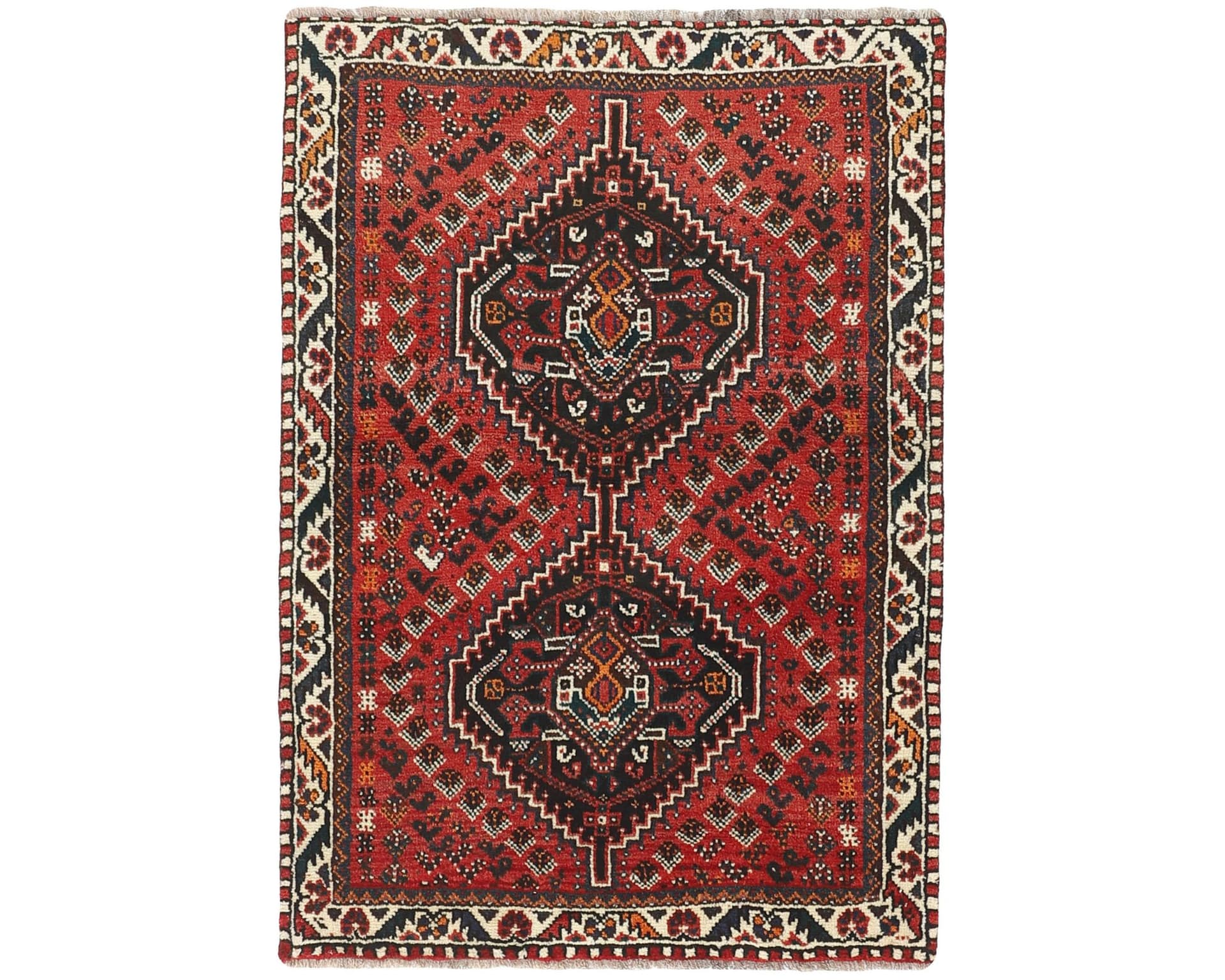 Shiraz orientalisk matta 106 x 152 cm