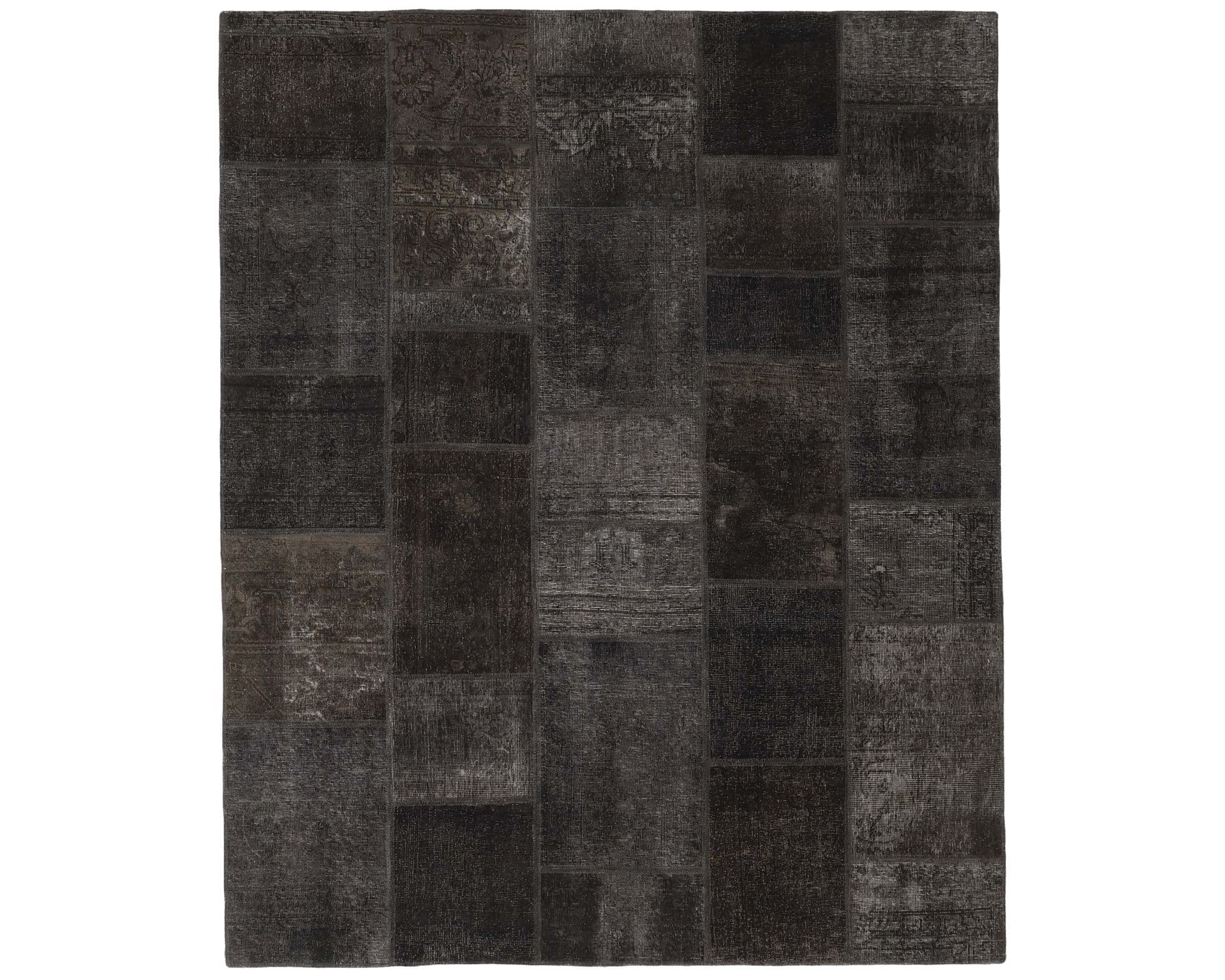 Vintage Patchwork orientalisk matta 204 x 250 cm