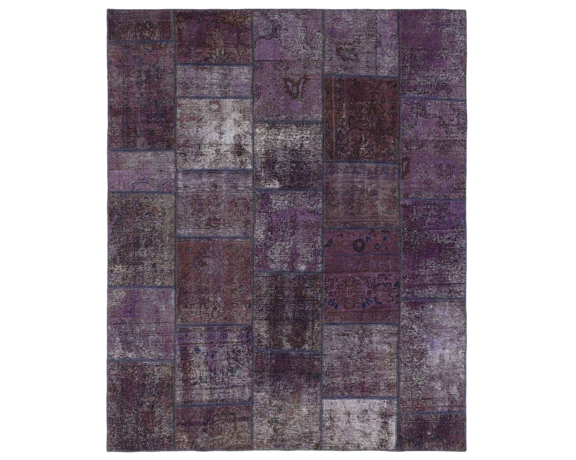 Vintage Patchwork orientalisk matta 205 x 256 cm