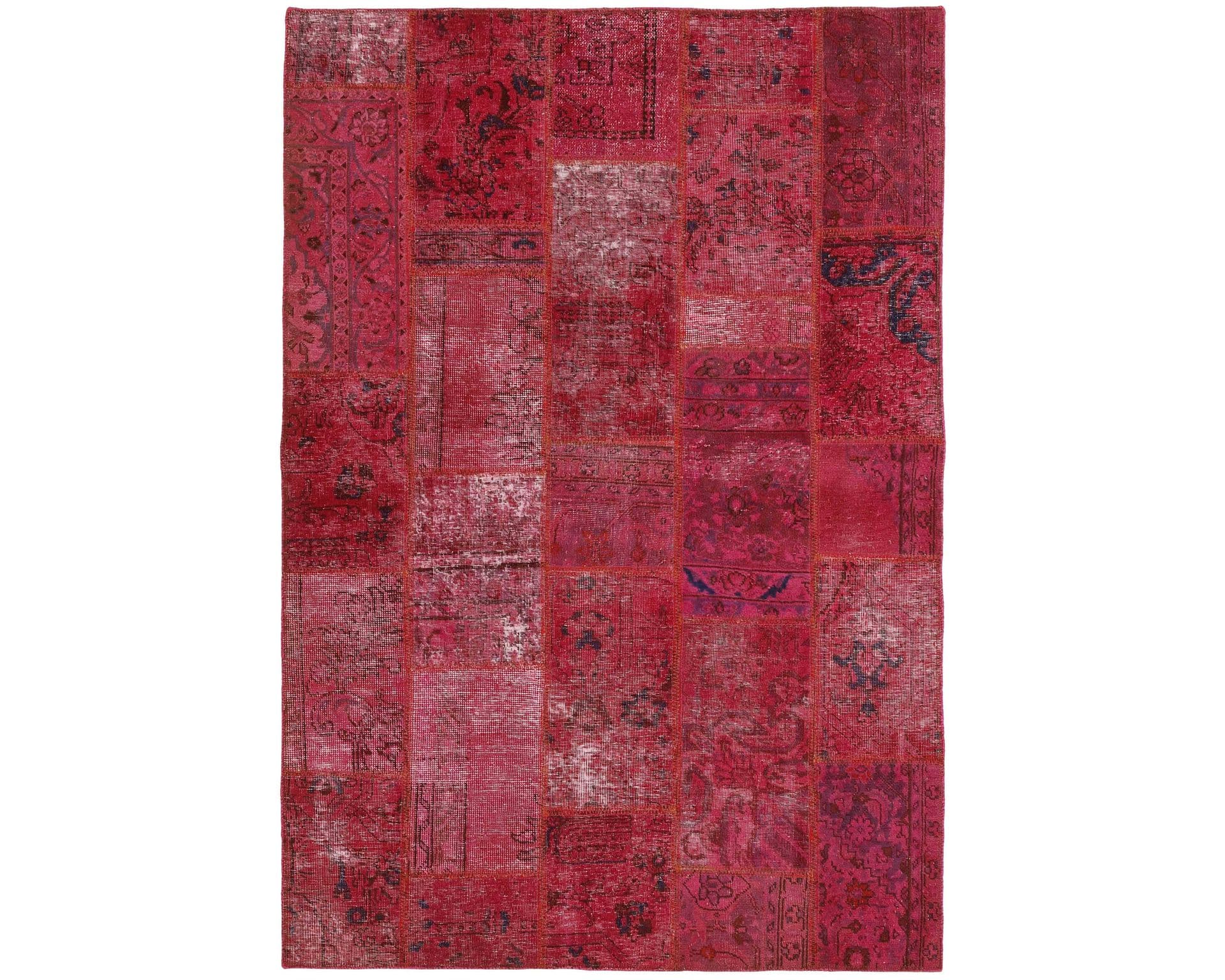 Vintage Patchwork orientalisk matta 140 x 205 cm