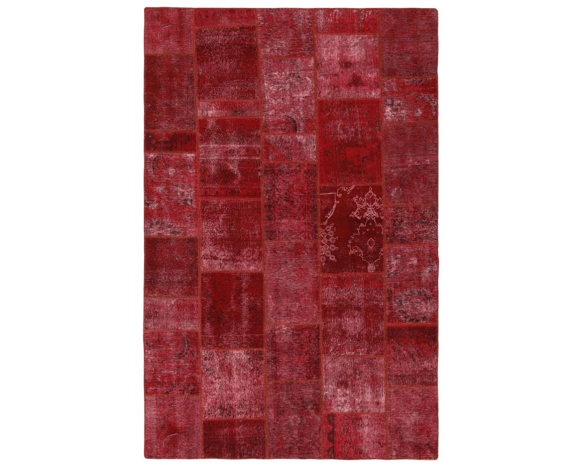 Vintage Patchwork orientalisk matta 199 x 307 cm