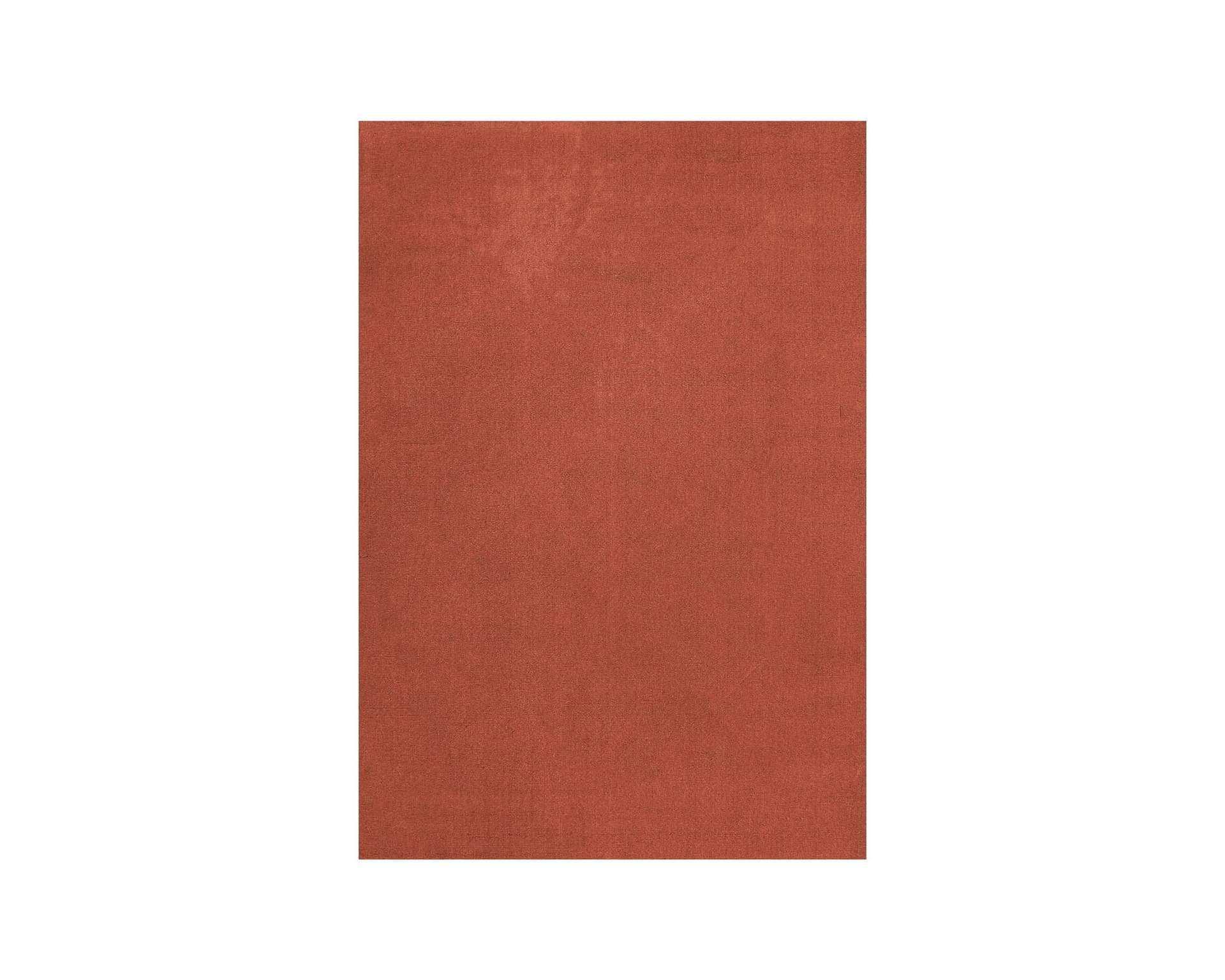 Layered Solid Wool matta 250 x 350 cm Red Ochre