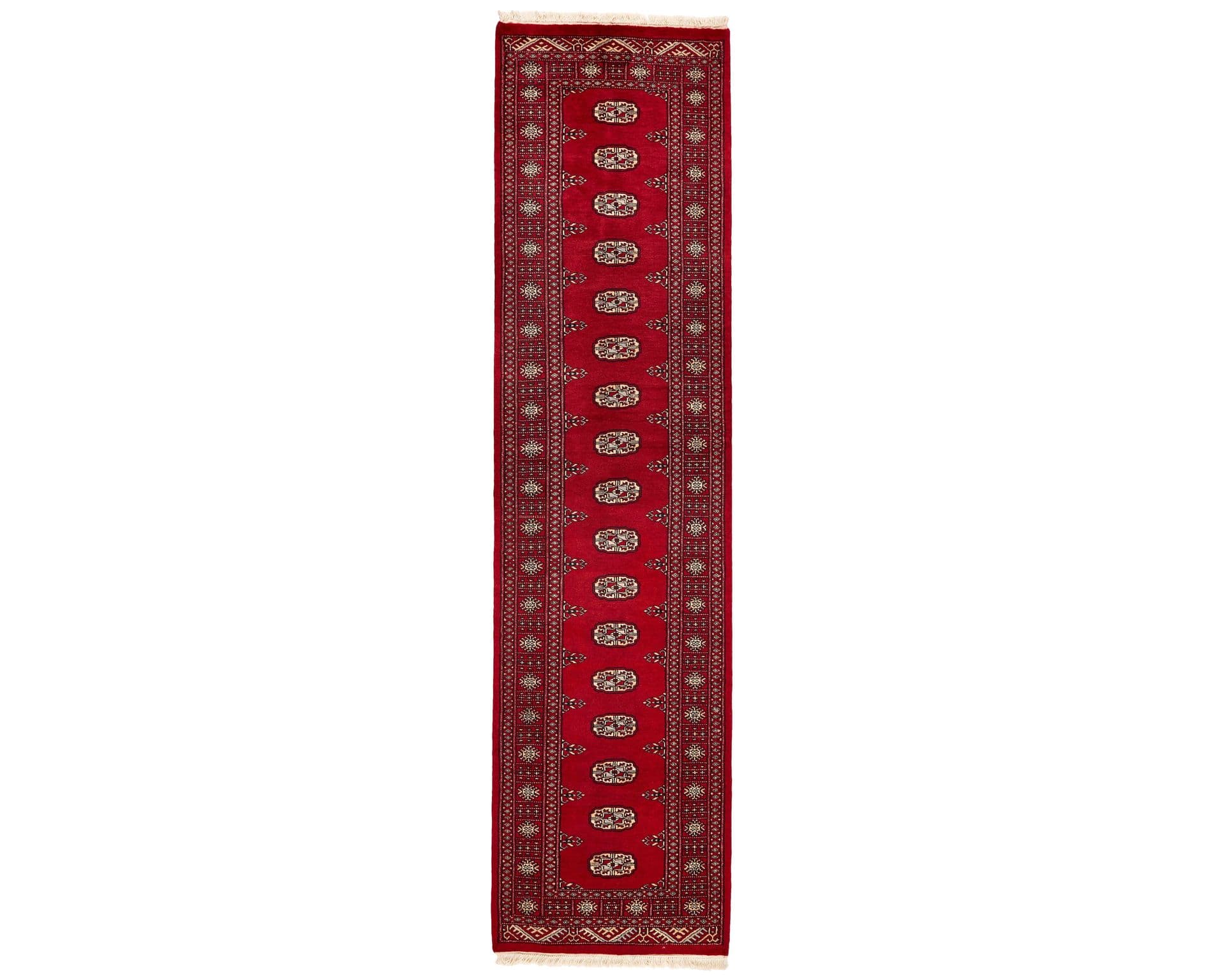 Pakistan handknotted orientalisk matta 80 x 310 cm