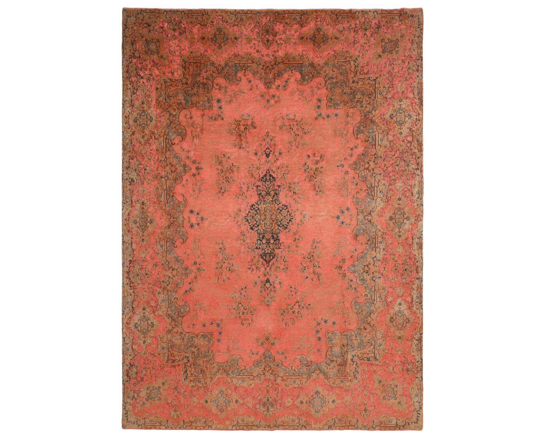 Vintage Kerman orientalisk matta 293 x 413 cm