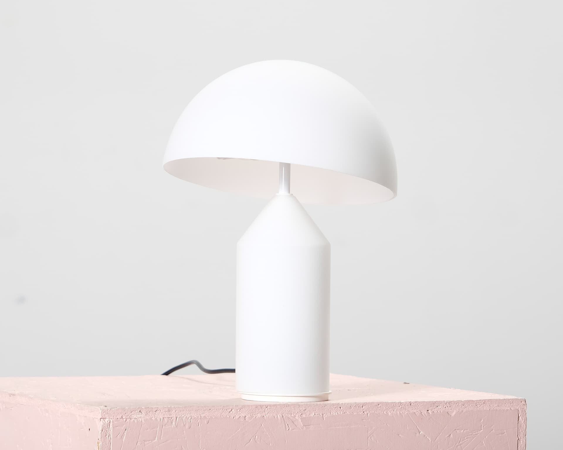 Oluce Atollo 238 bordslampa 35 cm Opal