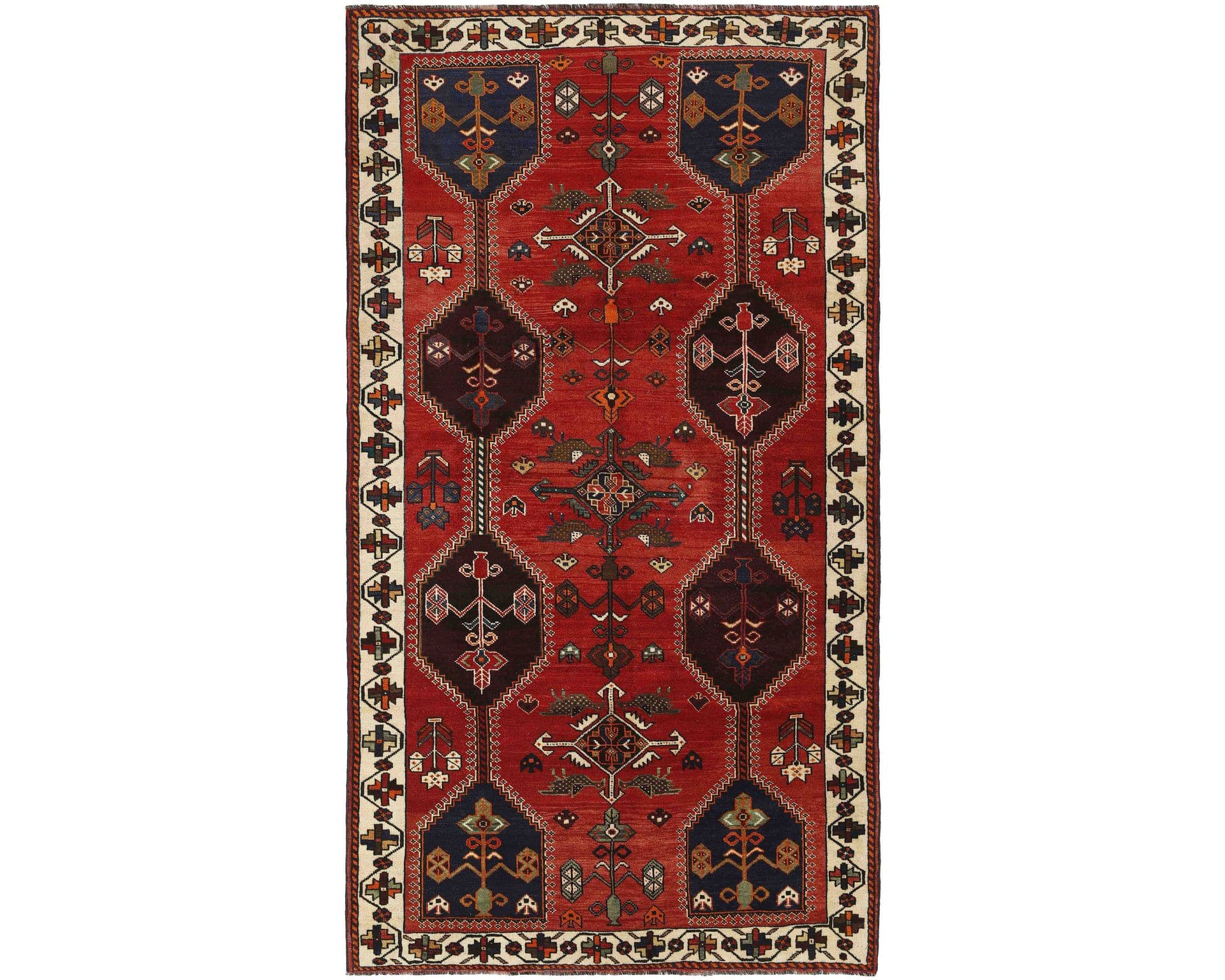 Shiraz orientalisk matta 166 x 305 cm
