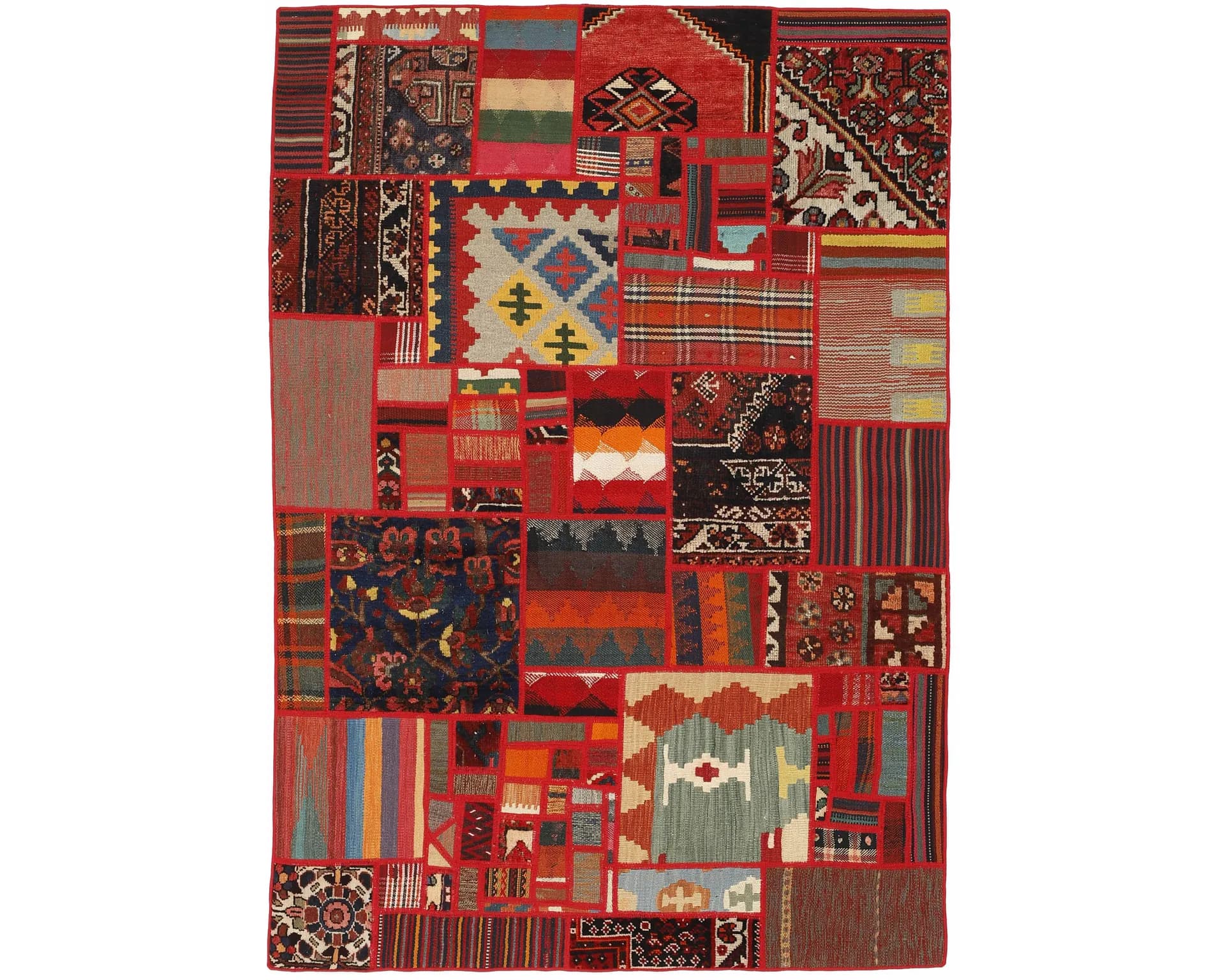 Tekkeh Kelim orientalisk matta 140 x 200 cm
