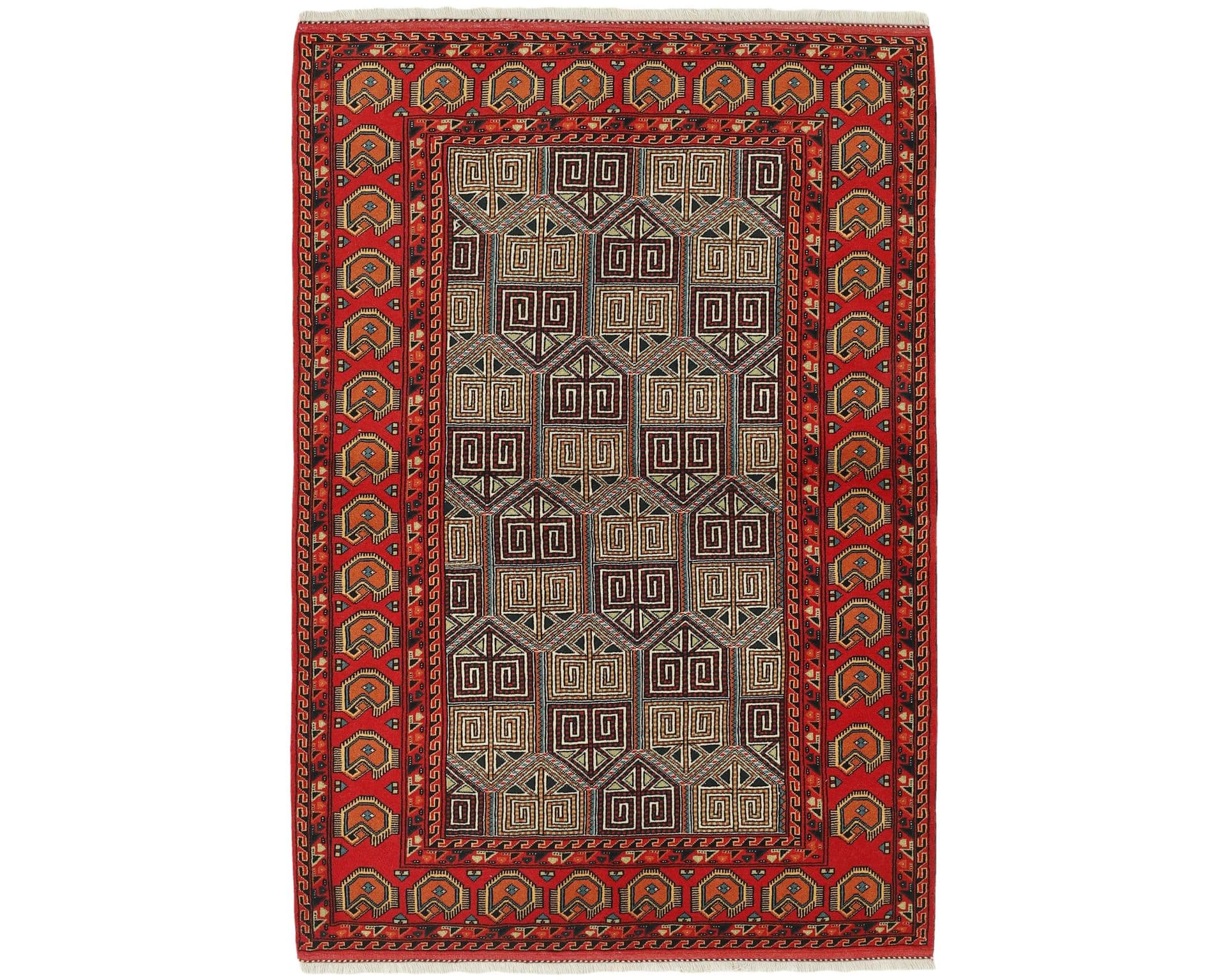 Torkaman Fine orientalisk matta 140 x 198 cm
