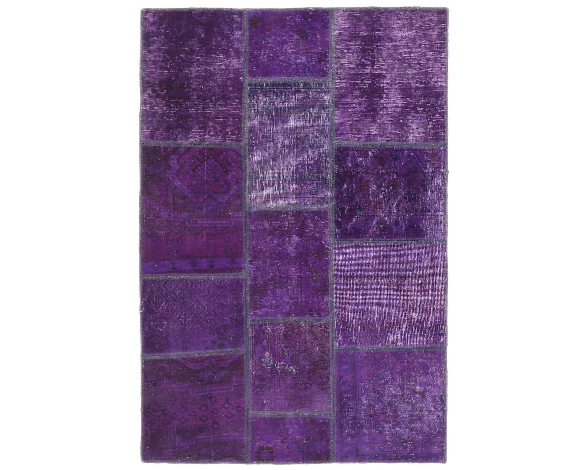 Vintage Patchwork orientalisk matta 103 x 155 cm
