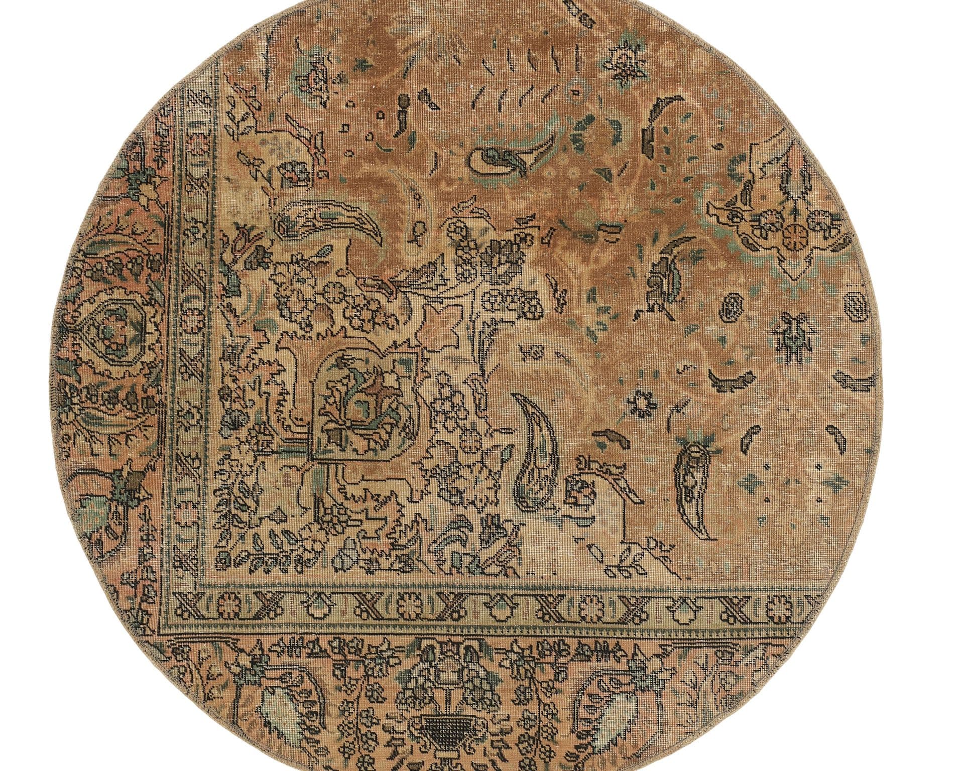Vintage Royal Fine orientalisk matta 150 x 150 cm