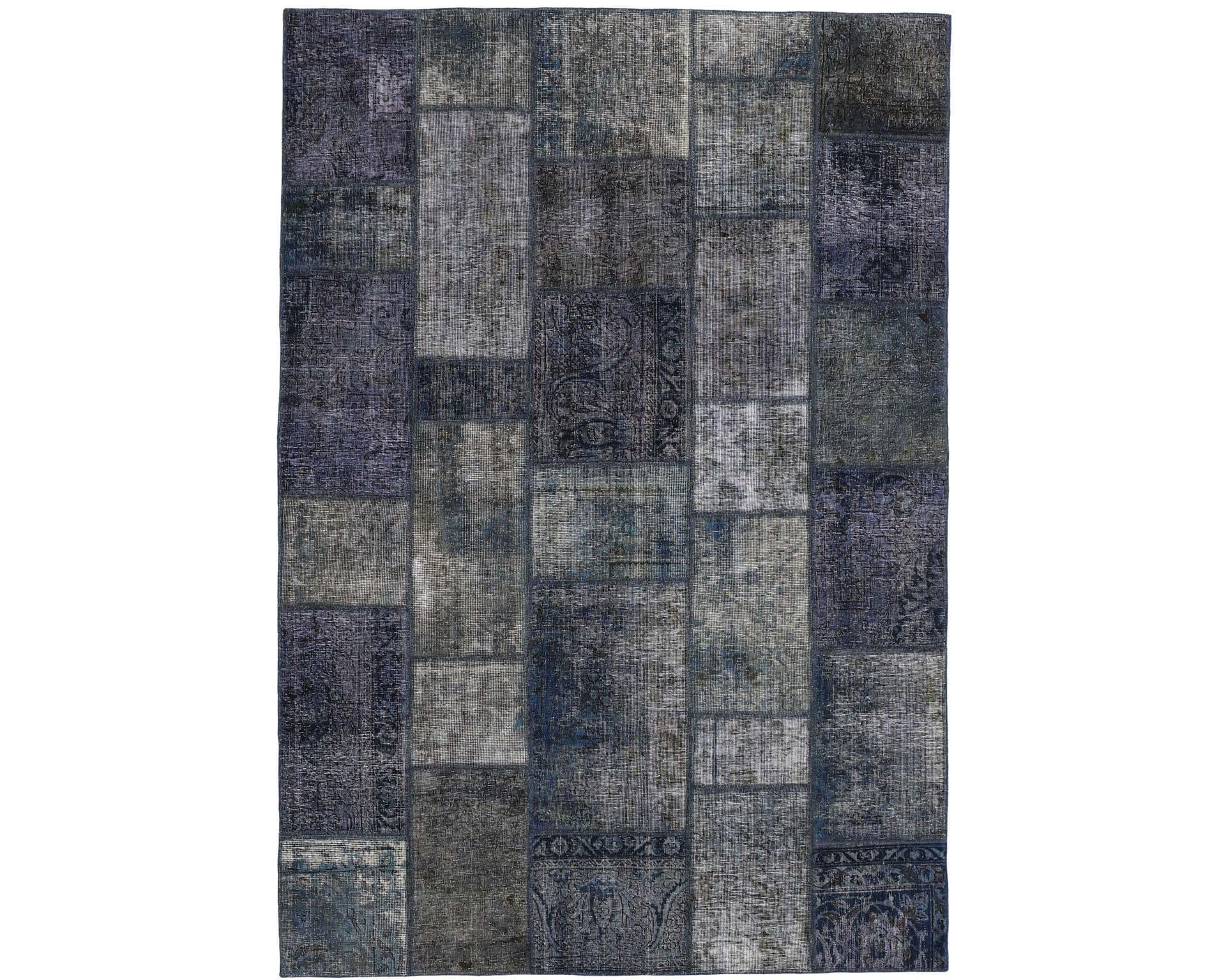 Vintage Patchwork orientalisk matta 167 x 240 cm