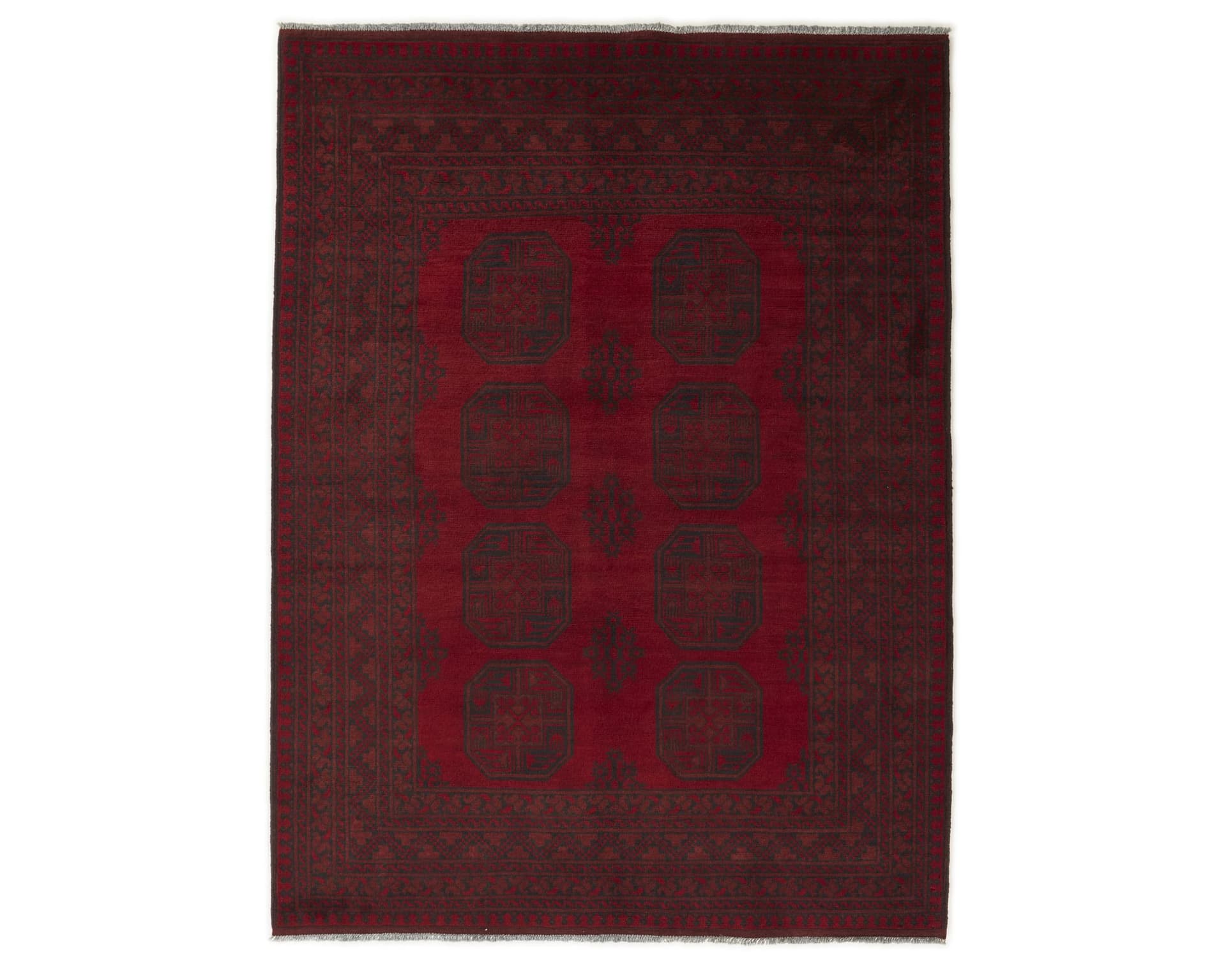 Aktscha orientalisk matta 173 x 227 cm