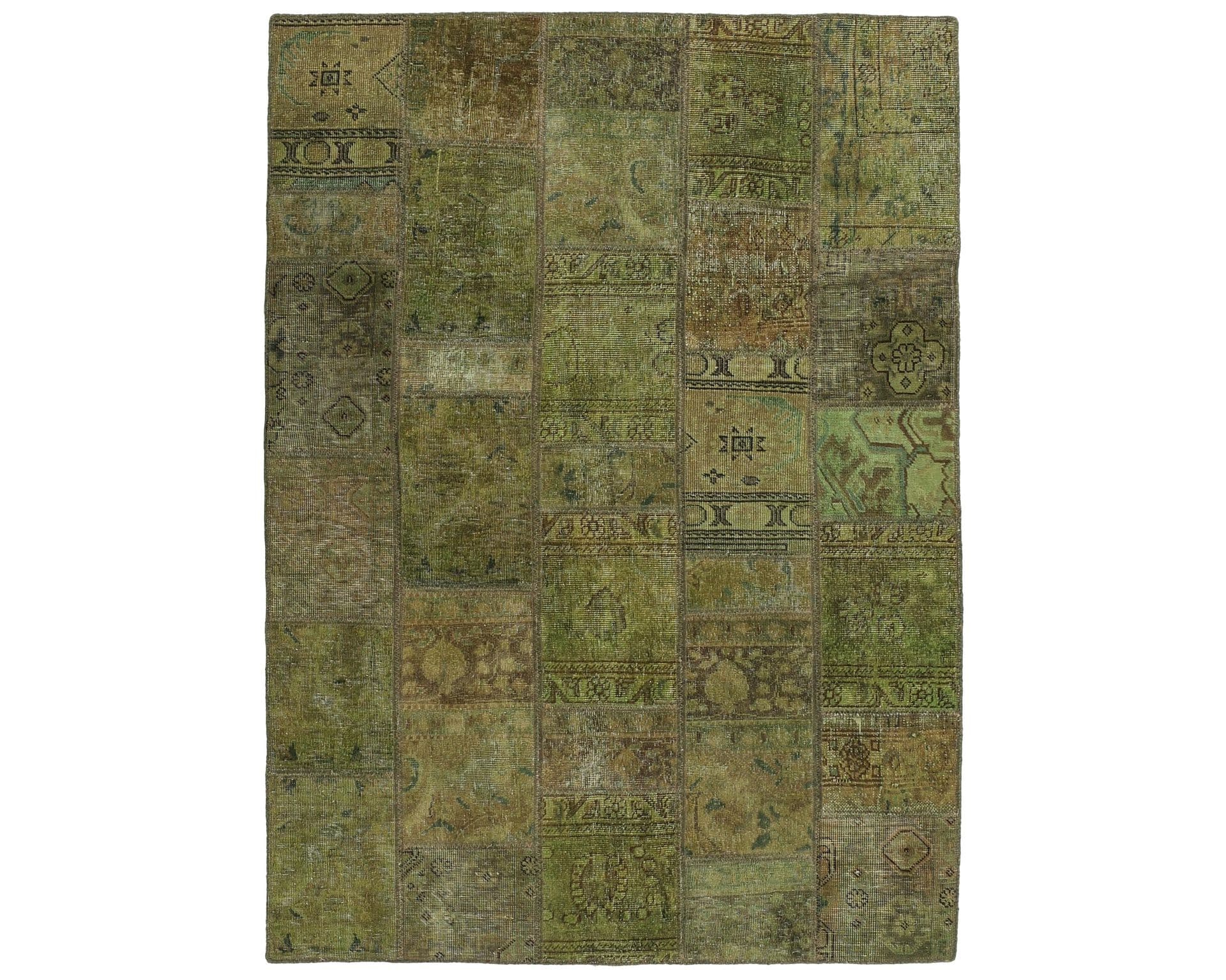 Vintage Patchwork orientalisk matta 143 x 203 cm