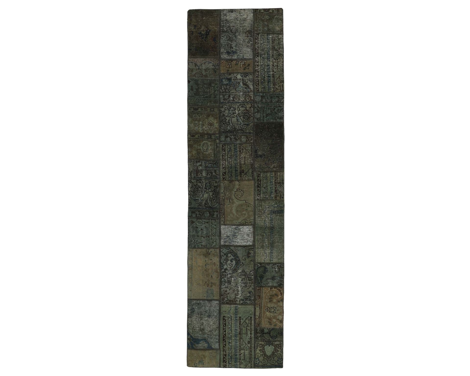 Vintage Patchwork orientalisk matta 85 x 310 cm