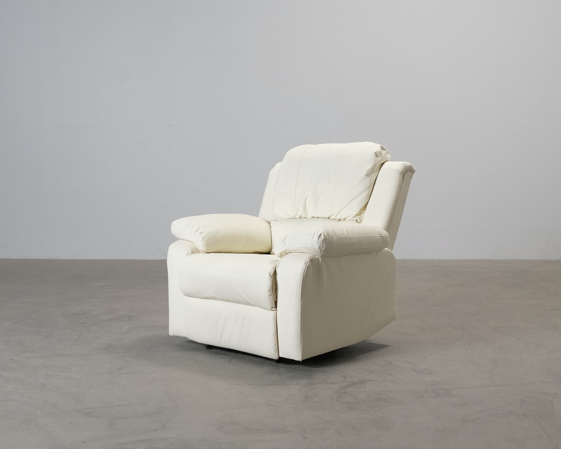 Norbo reclinerfåtölj naturvit