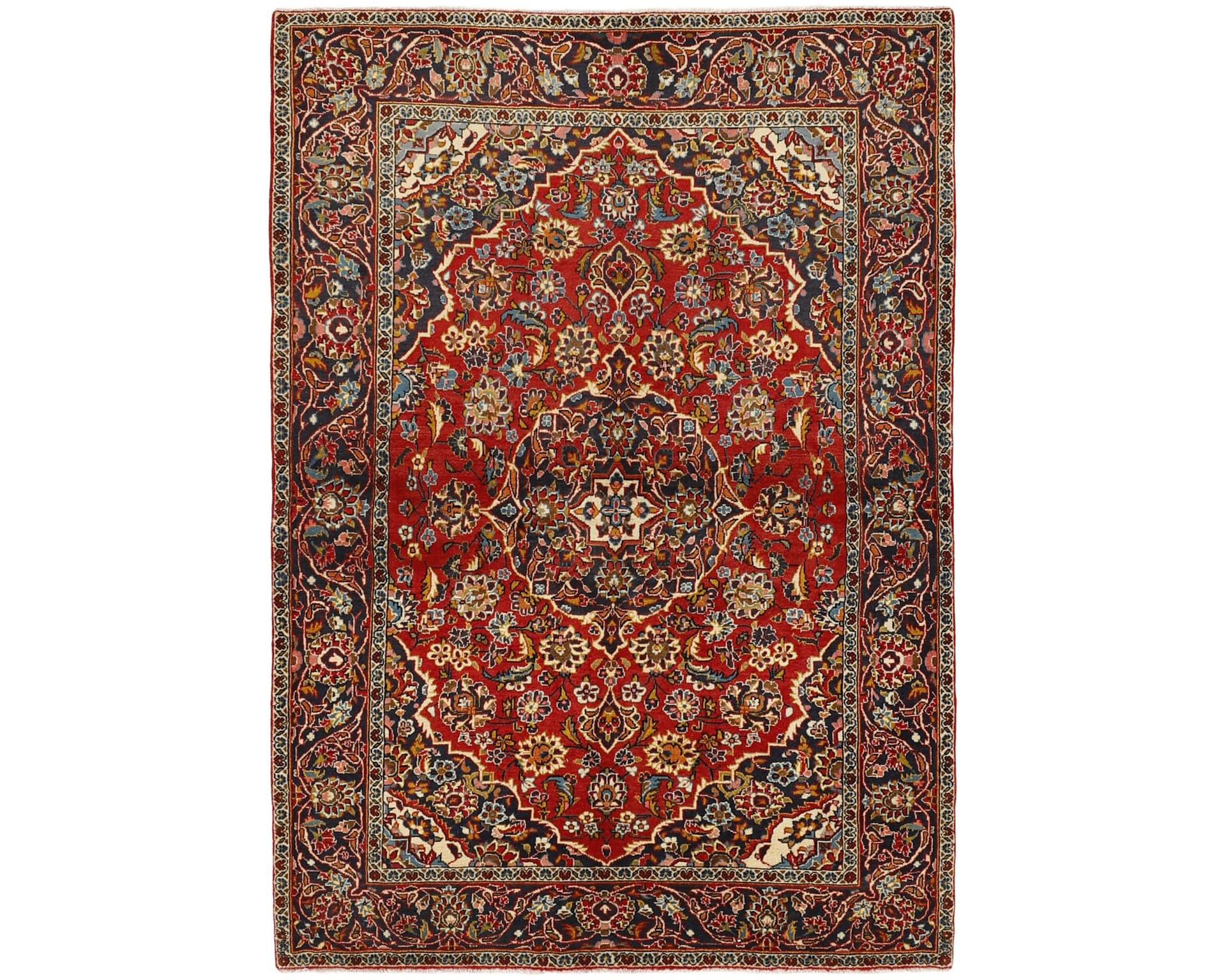 Keshan orientalisk matta 142 x 208 cm
