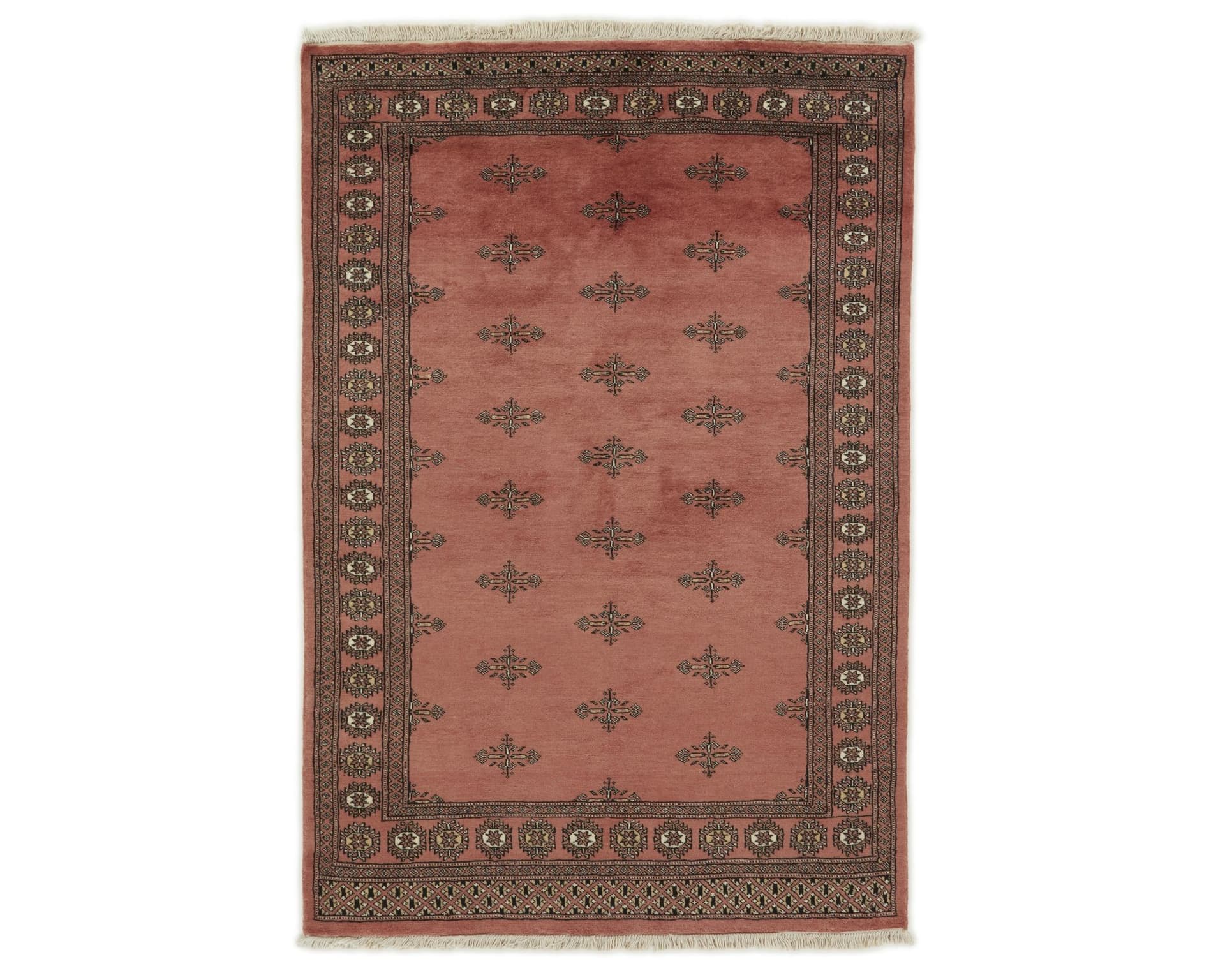 Pakistan handknotted orientalisk matta 141 x 208 cm