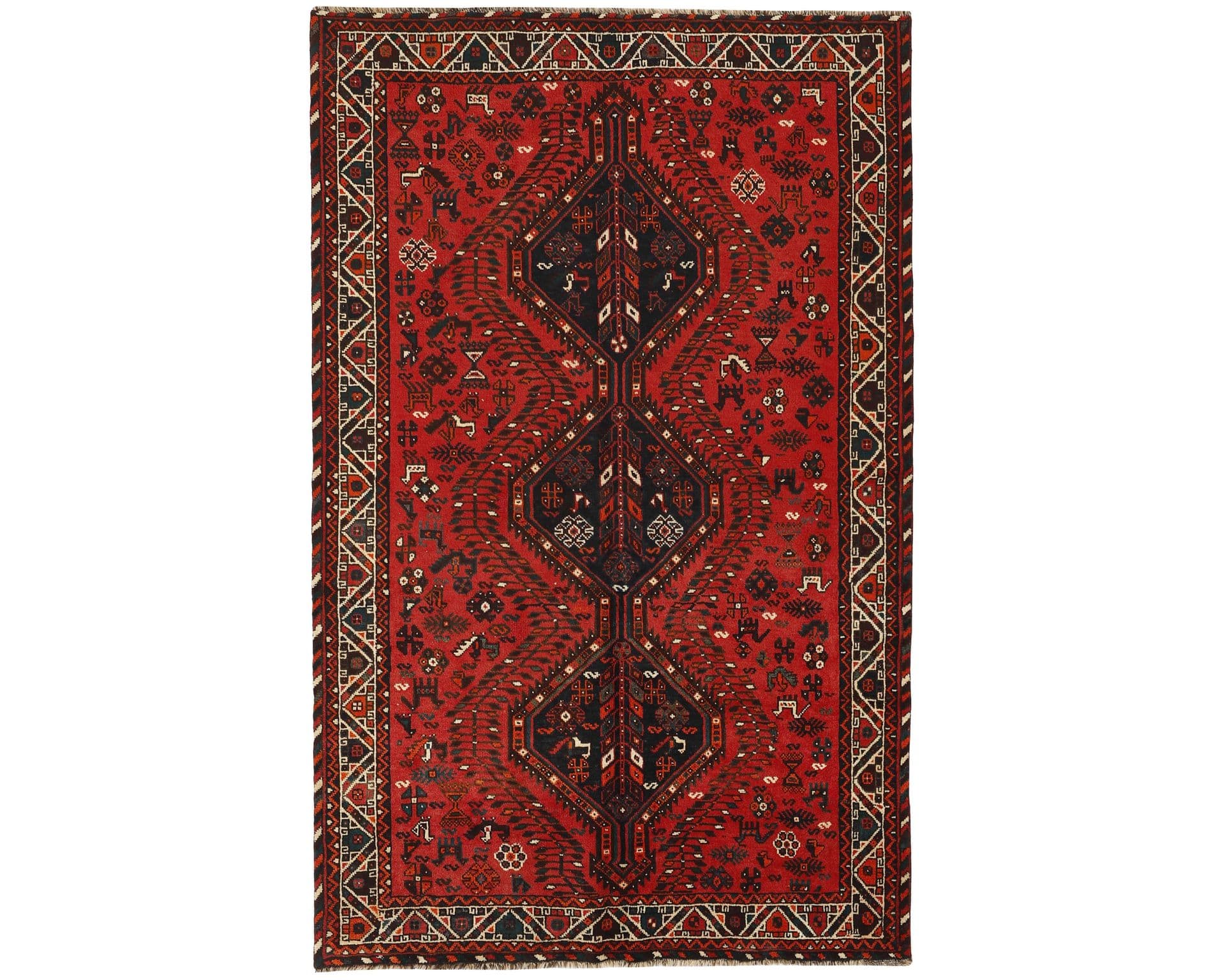 Shiraz orientalisk matta 160 x 252 cm