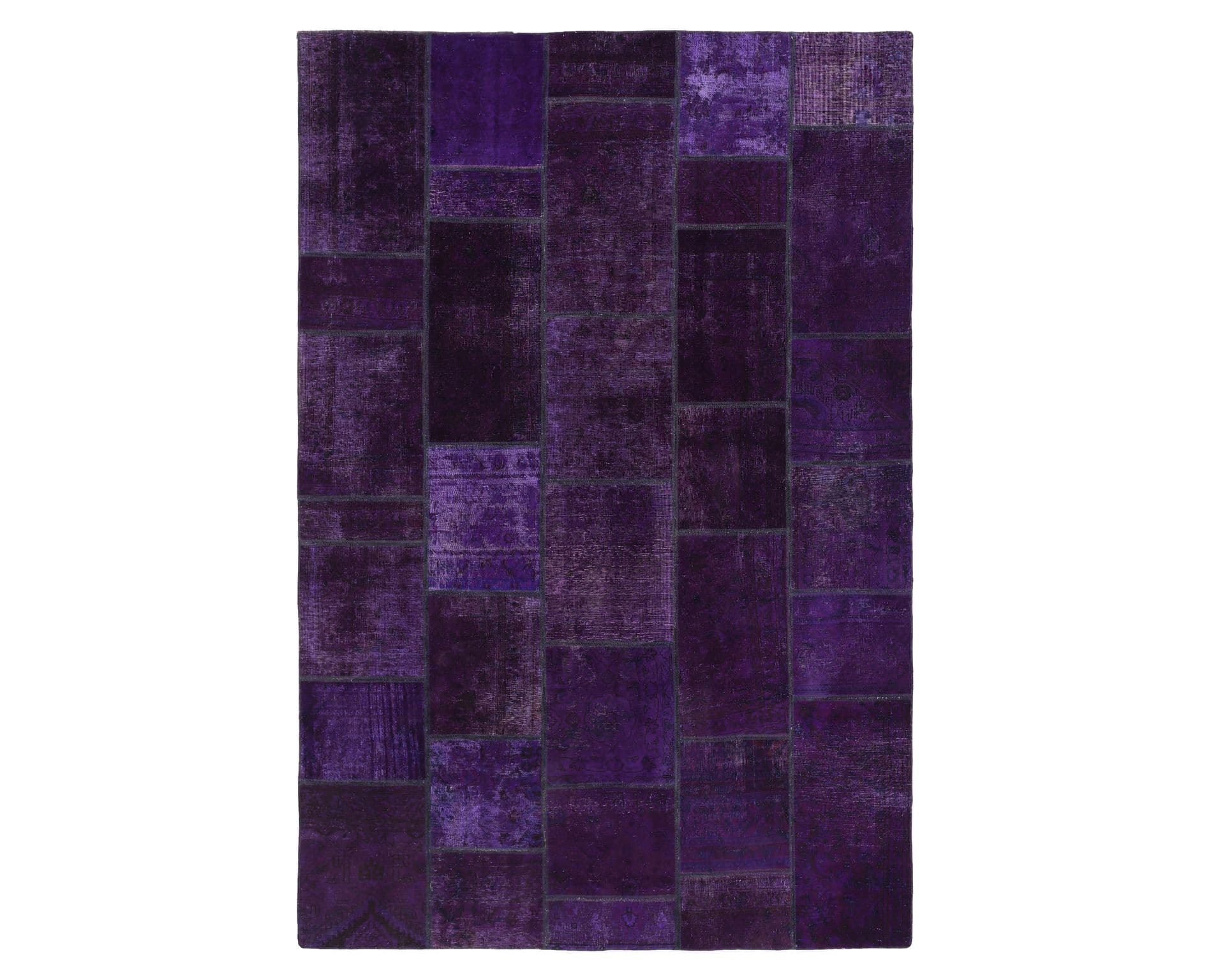 Vintage Patchwork orientalisk matta 208 x 302 cm