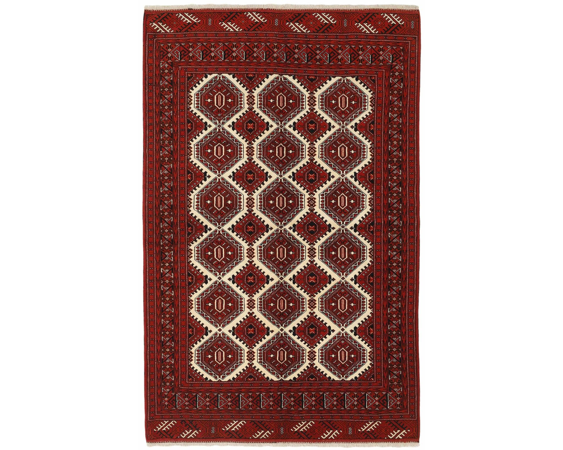 Torkaman Fine orientalisk matta 158 x 243 cm