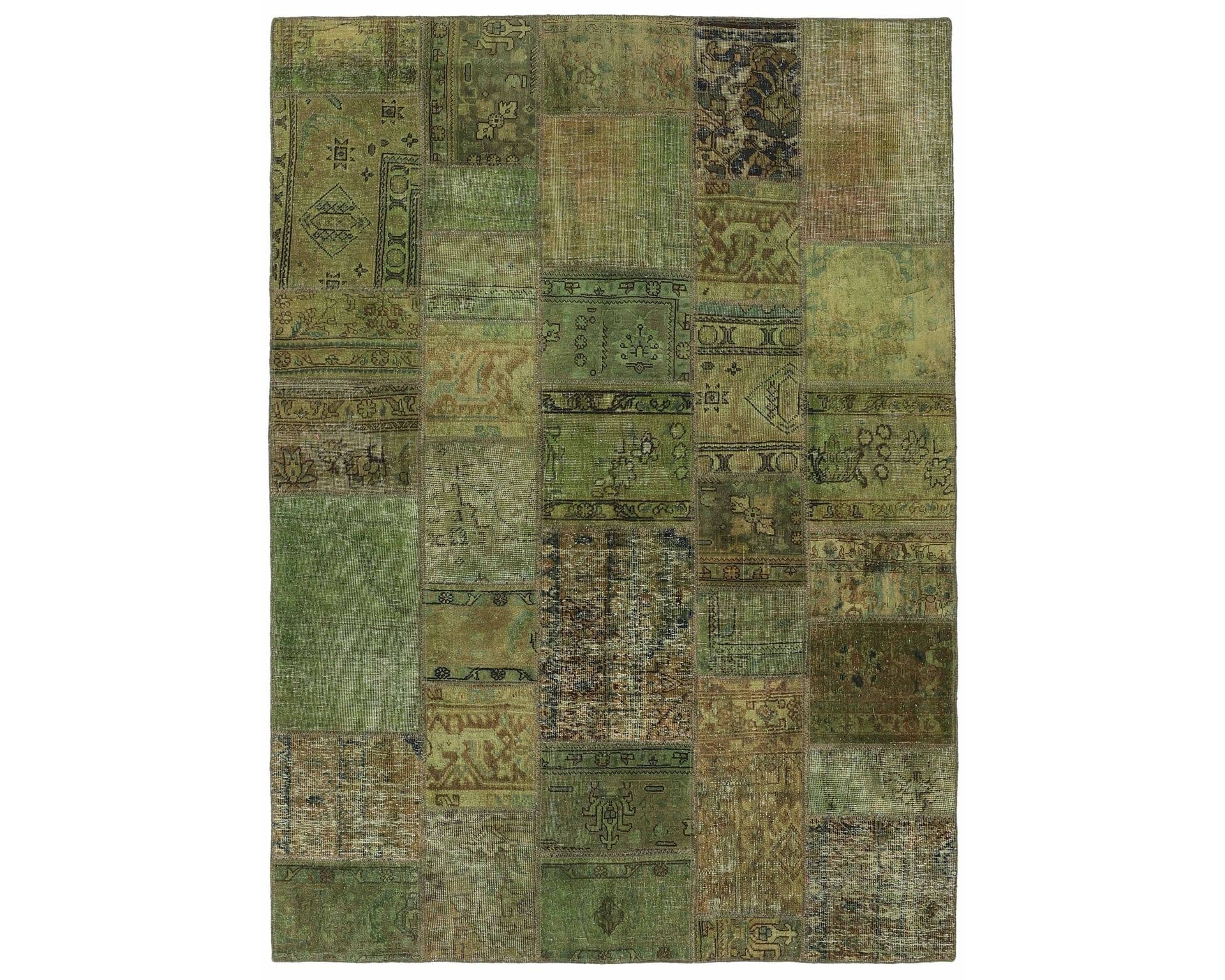 Vintage Patchwork orientalisk matta 175 x 245 cm
