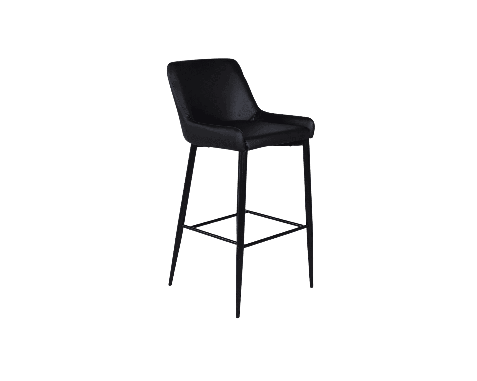 Plaza barstol svart, set om 2