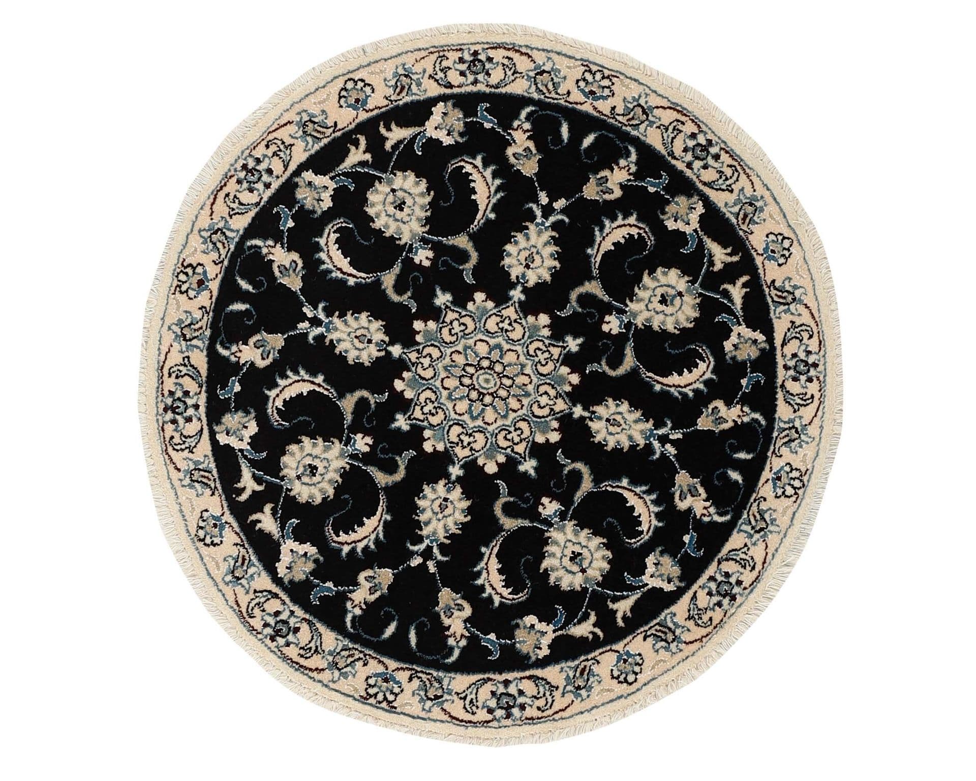 Nain Kashmar orientalisk matta ø 100 cm