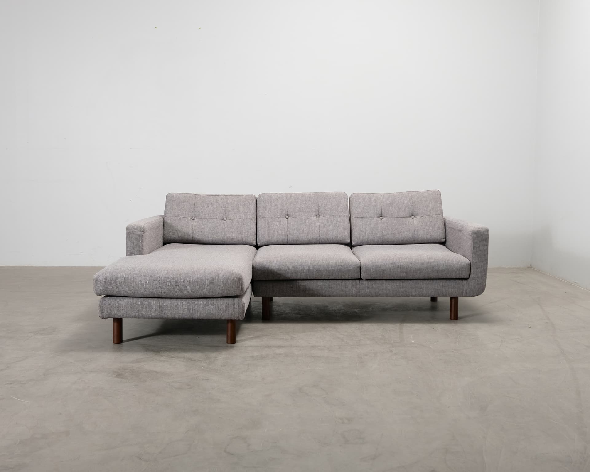 Sofacompany Conrad 3-sits divansoffa grå