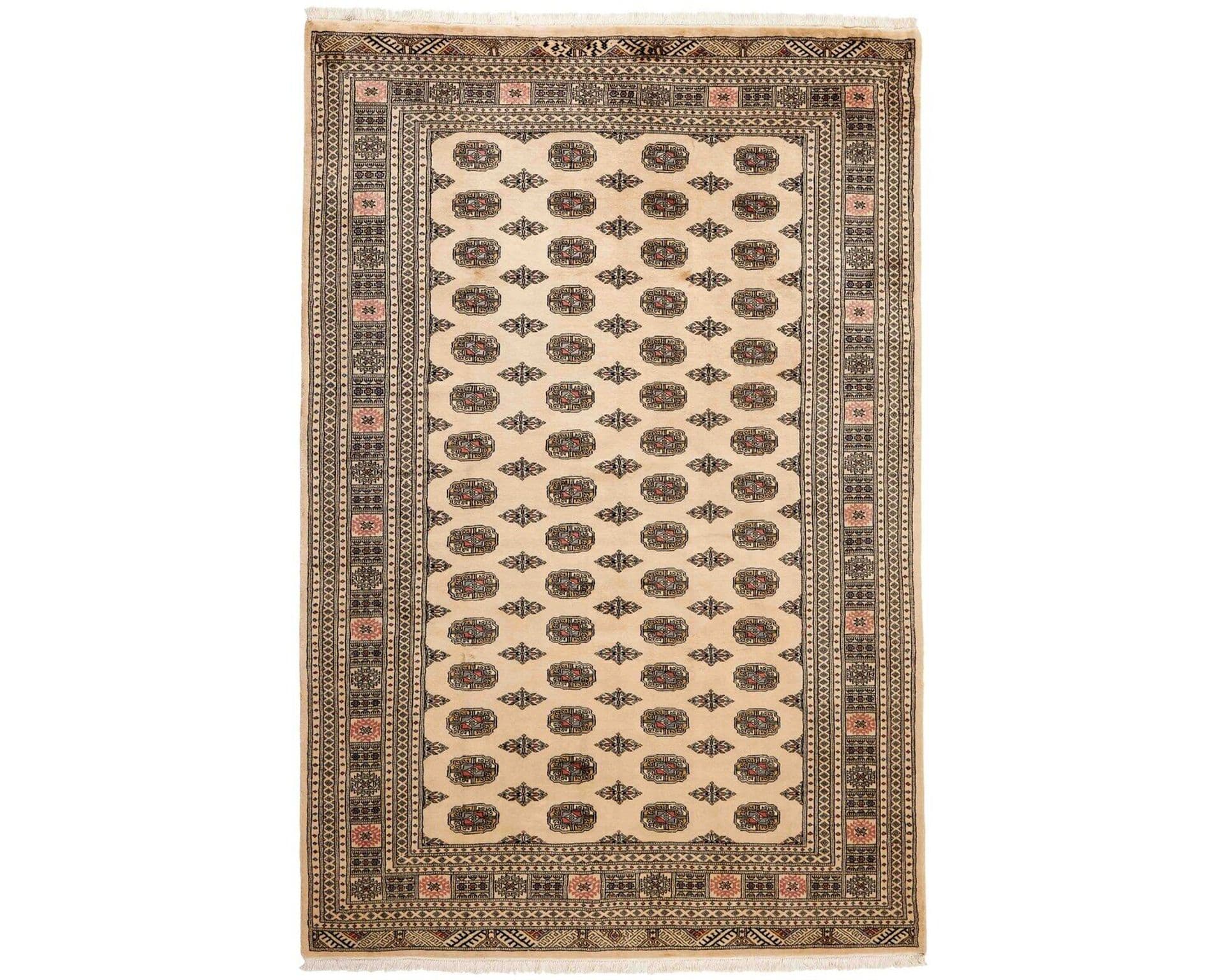 Pakistan handknotted orientalisk matta 199 x 298 cm