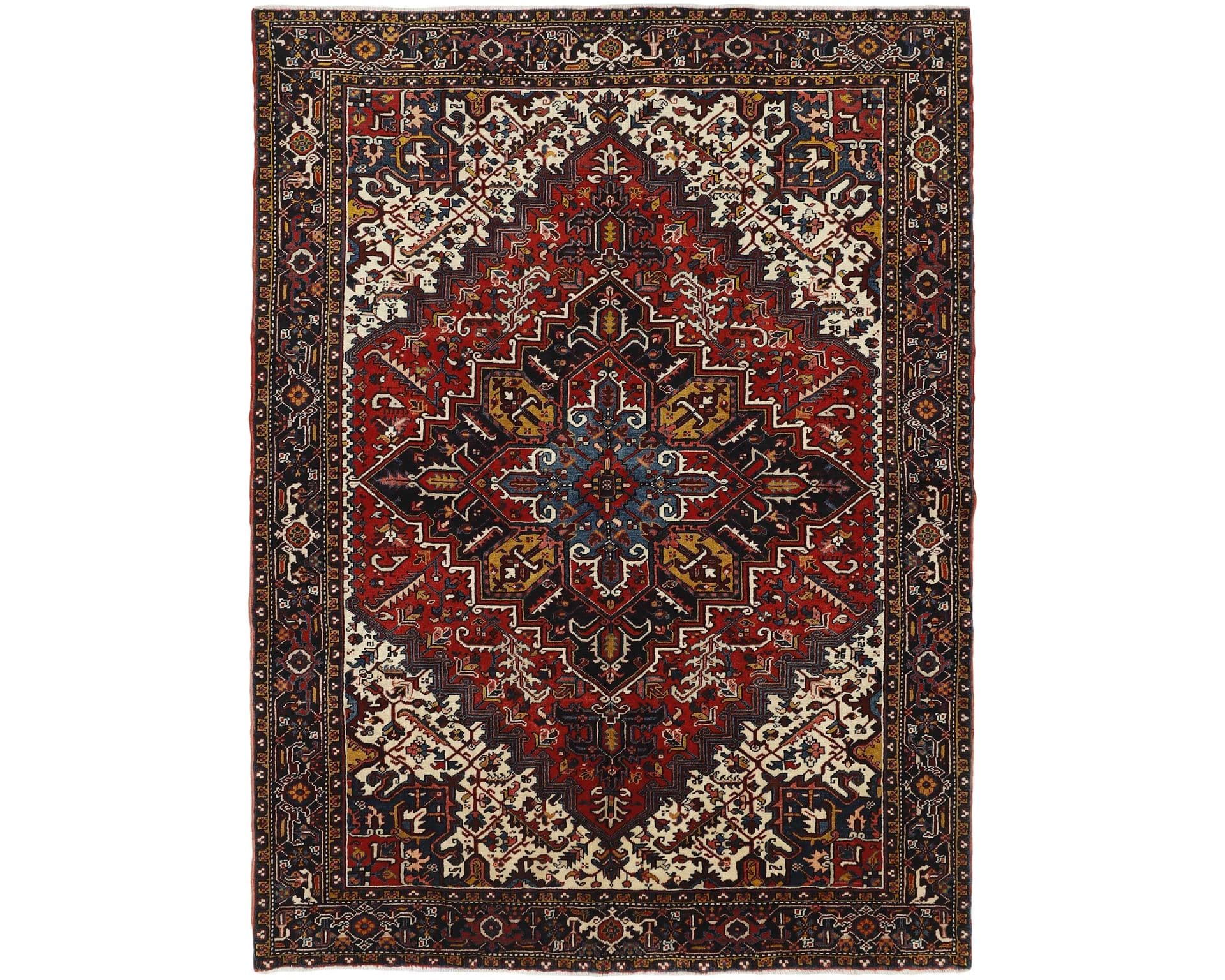 Heriz orientalisk matta 210 x 284 cm