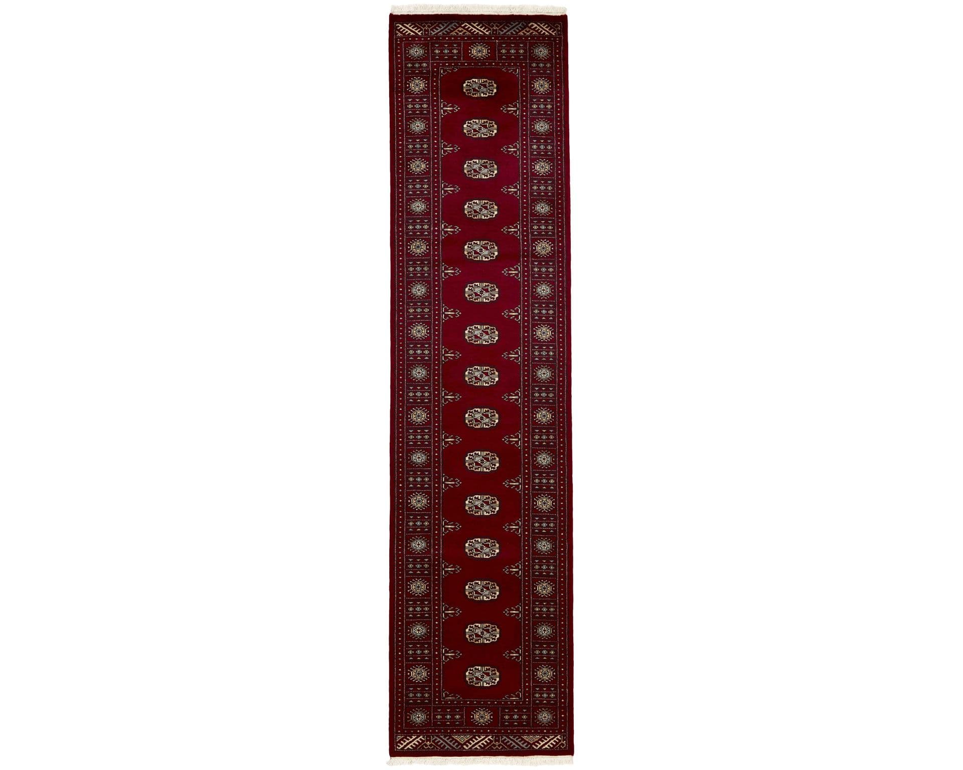 Pakistan handknotted orientalisk matta 79 x 319 cm