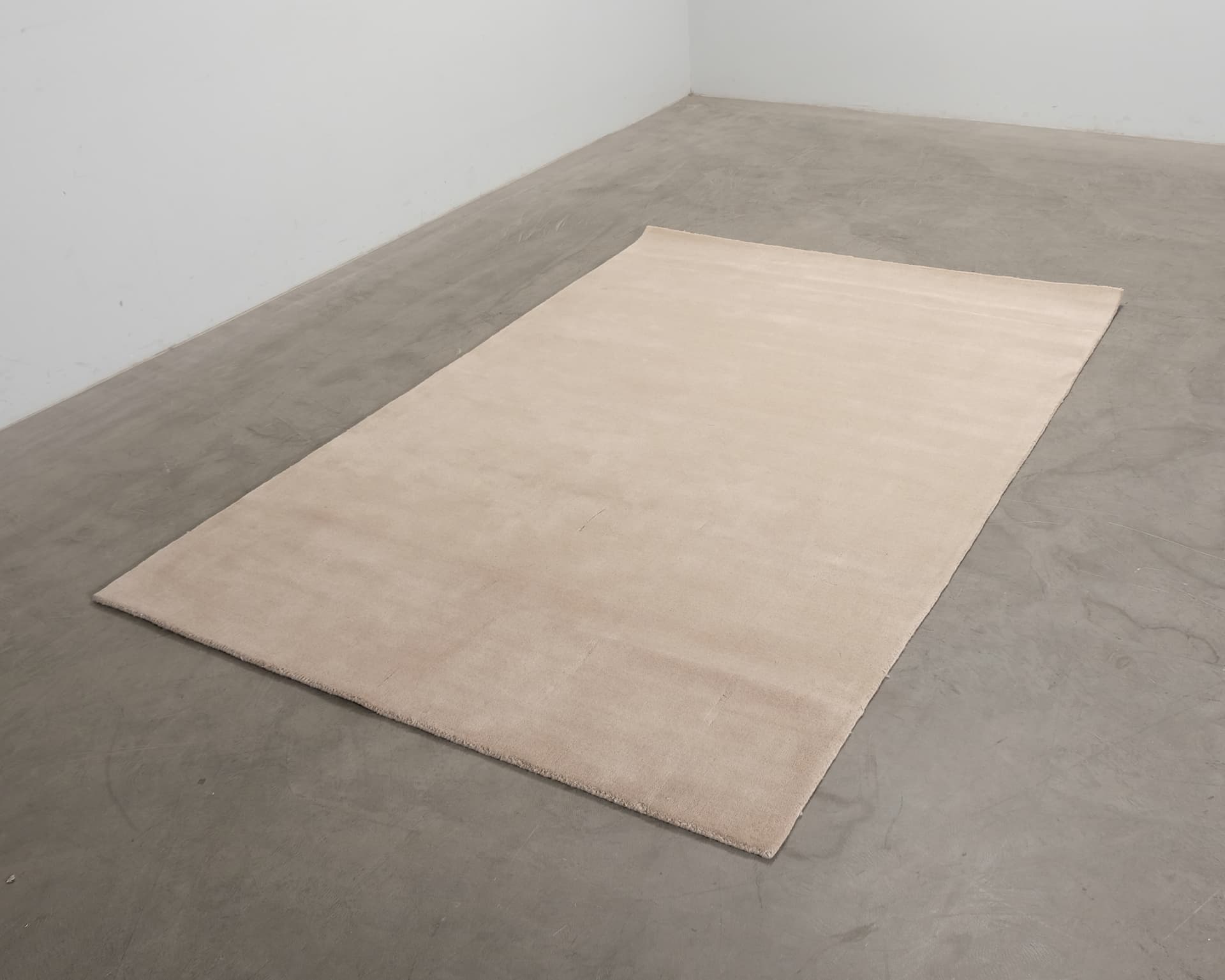 Layered Solid ullmatta 180 x 270 cm Oatmeal
