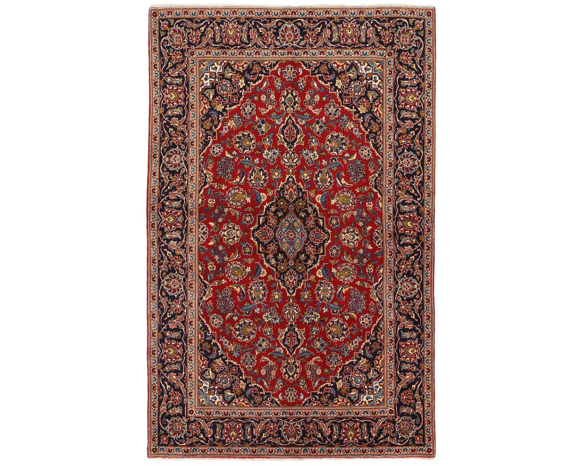 Keshan orientalisk matta 140 x 221 cm