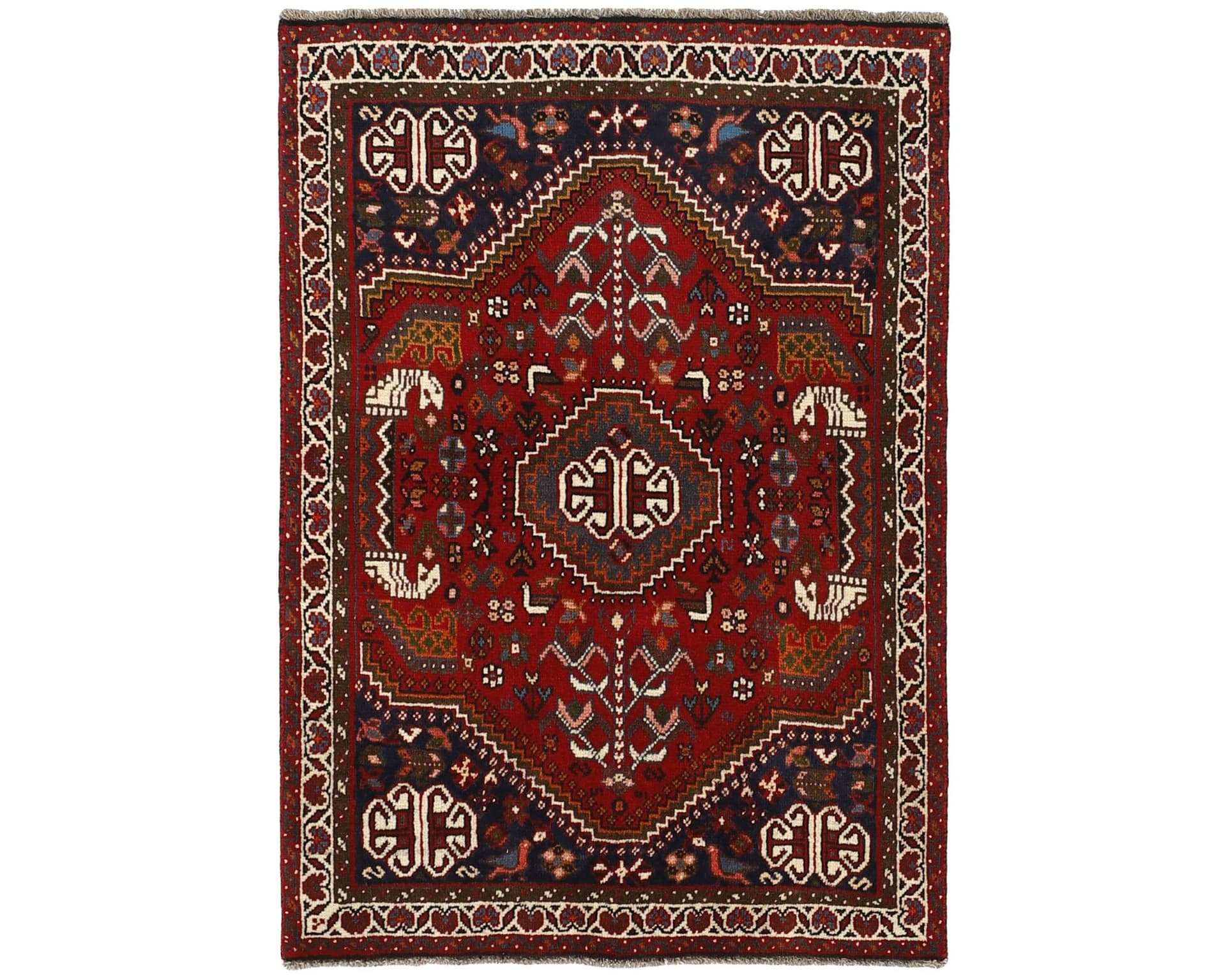Kashghai orientalisk matta 103 x 144 cm