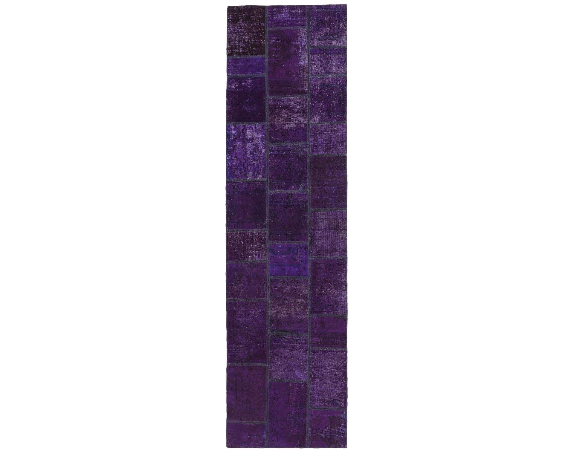 Vintage Patchwork orientalisk matta 84 x 308 cm